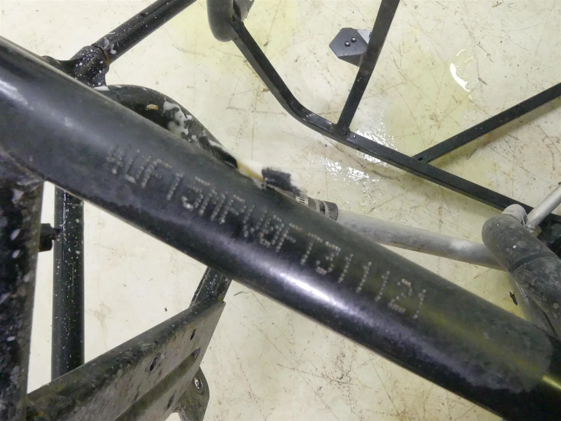 2015 Arctic Wild Cat 700 Sport LTD Frame Chassis With Texas Salvage Title - Bent - Read 8506-861 - Image 2