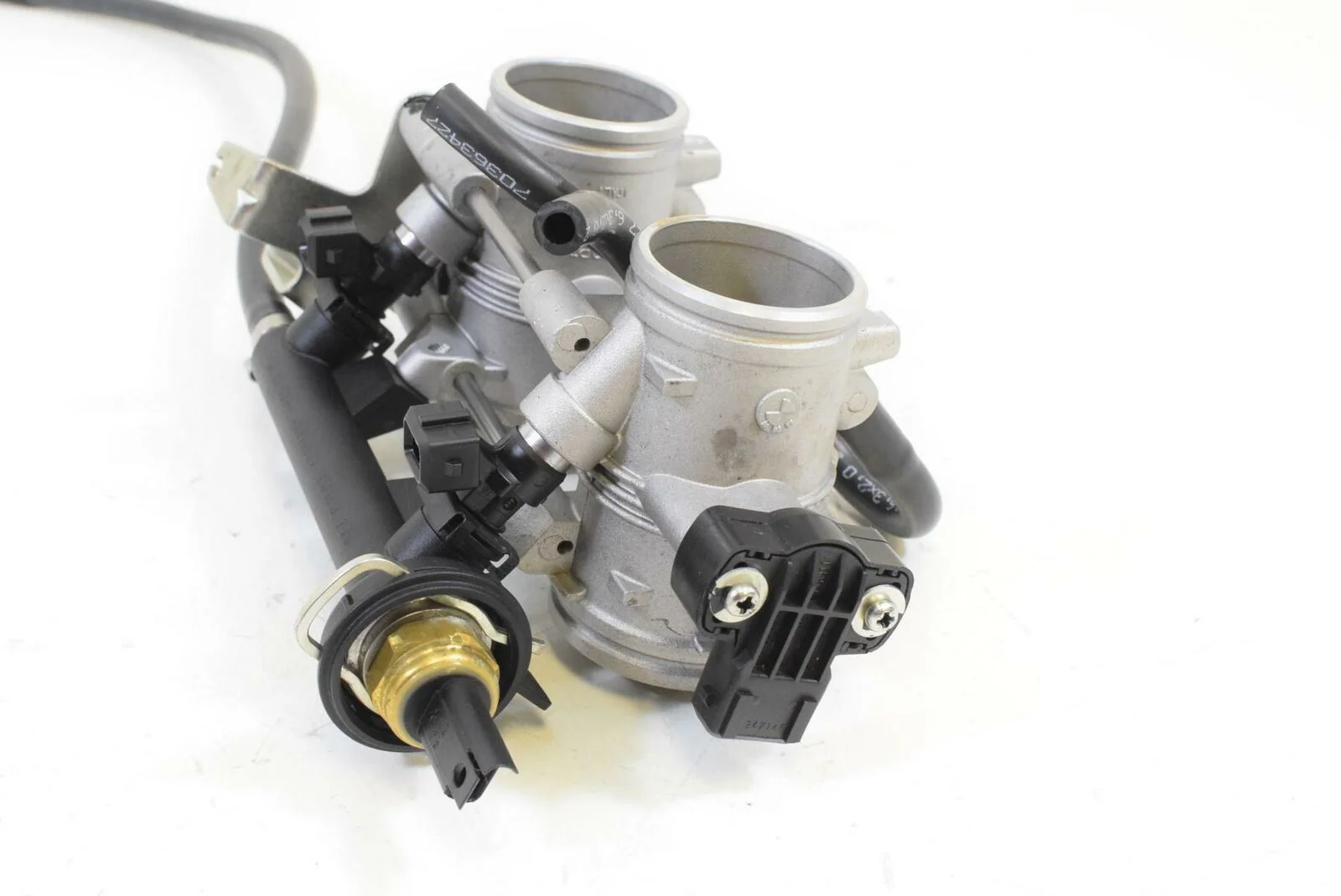 2015 BMW F800 R K73 Delorto Throttle Body Bodies Fuel Injectors 13548520480 - Image 5