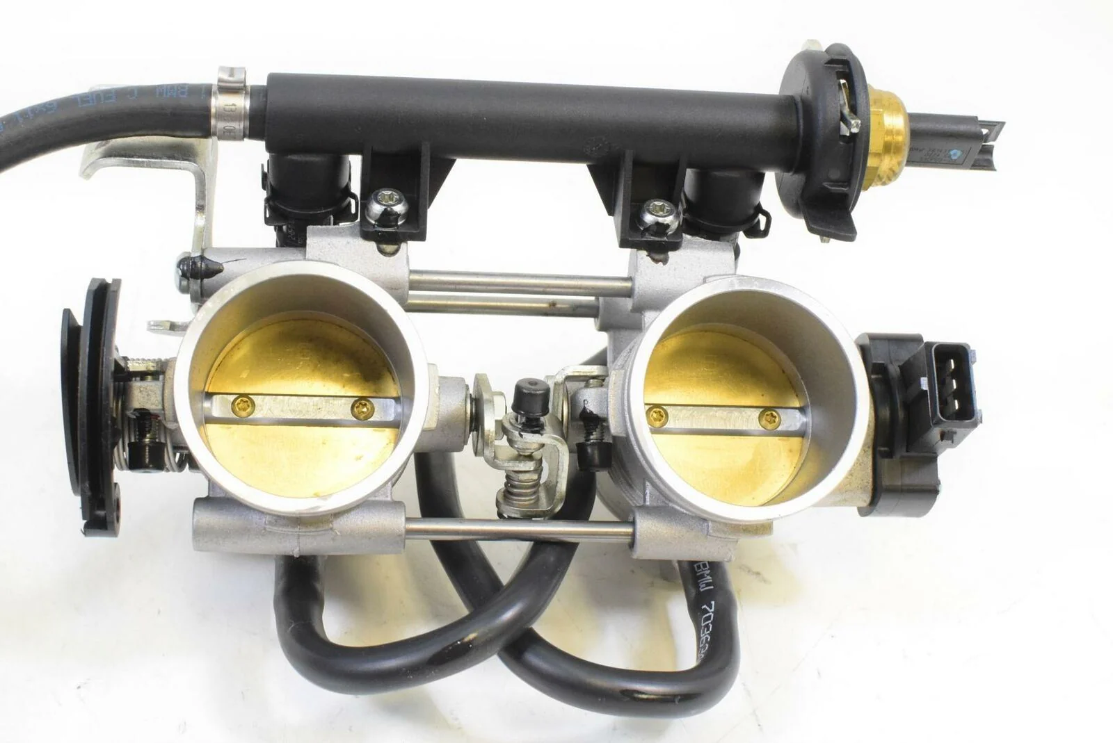 2015 BMW F800 R K73 Delorto Throttle Body Bodies Fuel Injectors 13548520480 - Image 7