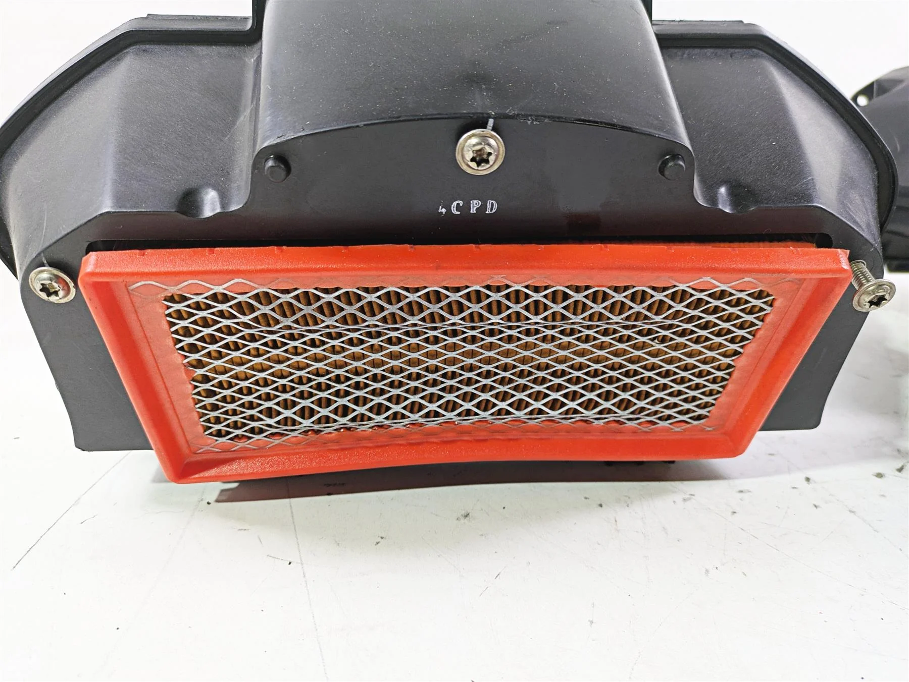 2015 BMW K1600 GT K48 Air Box Cleaner Breather & Tubes 13717712315 - Image 2