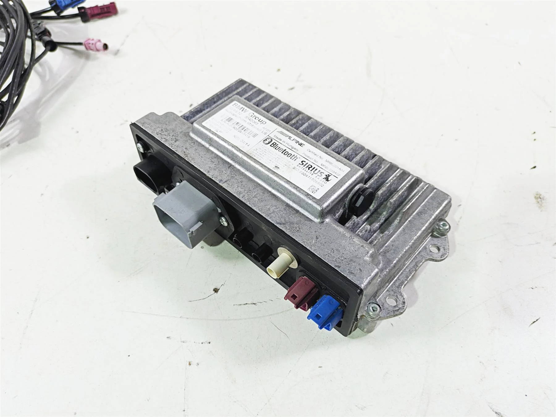 2015 BMW K1600 GT K48 Audio Amp & Wiring & Antenna Set 65128542065 65128542064 - Image 9
