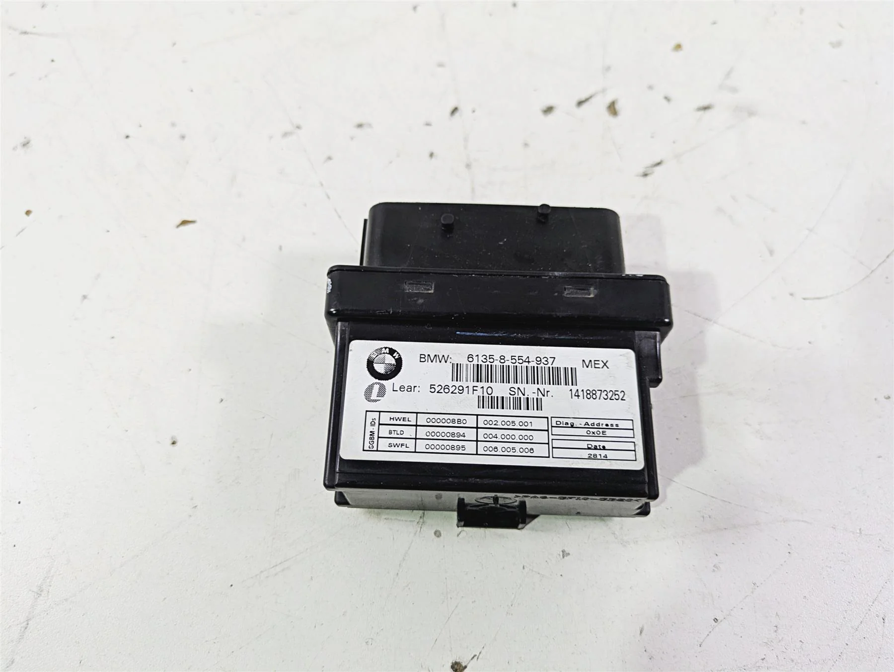 2015 BMW K1600 GT K48 Base Control Module Satellite  61358554937