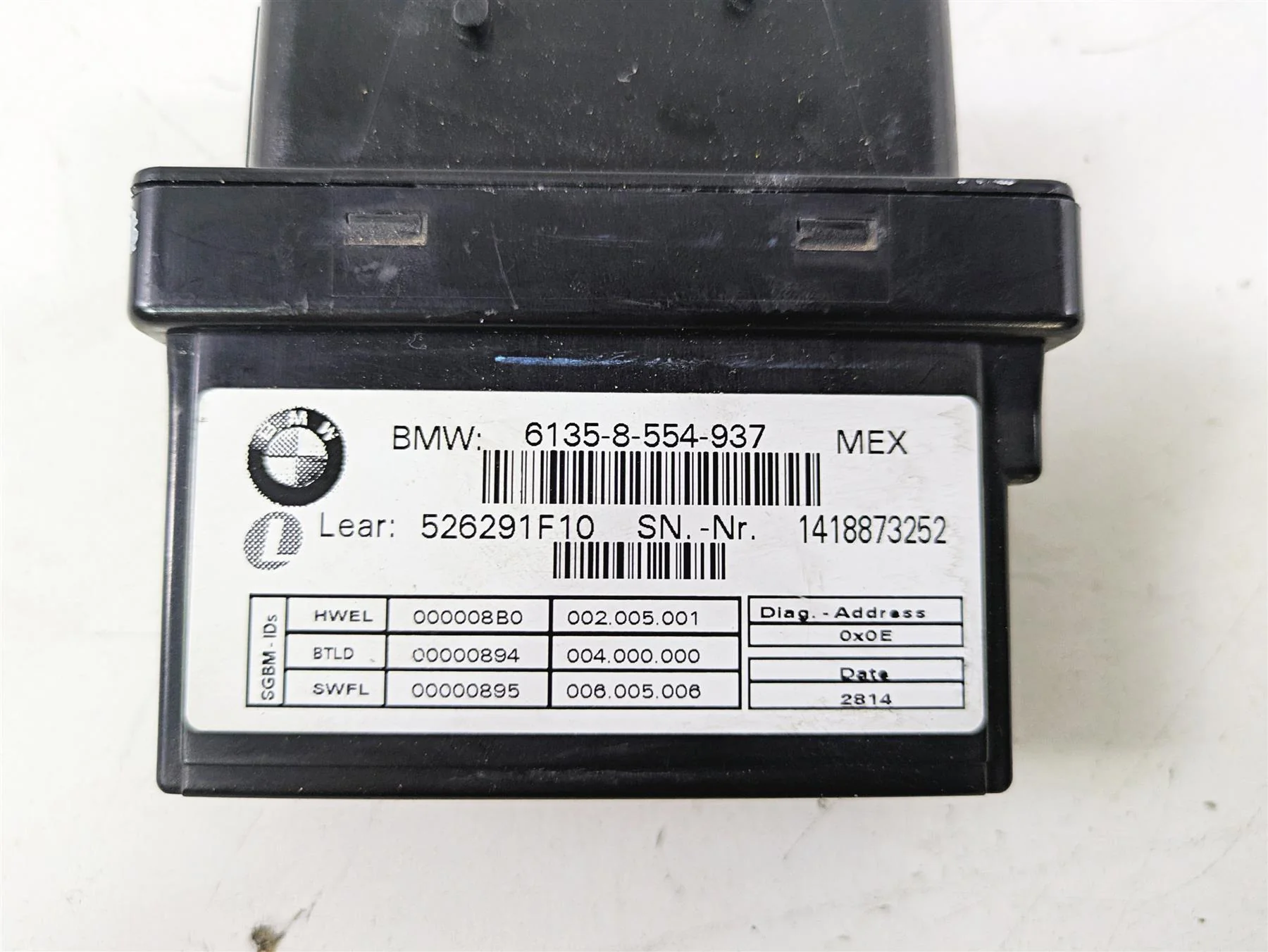 2015 BMW K1600 GT K48 Base Control Module Satellite  61358554937 - Image 6
