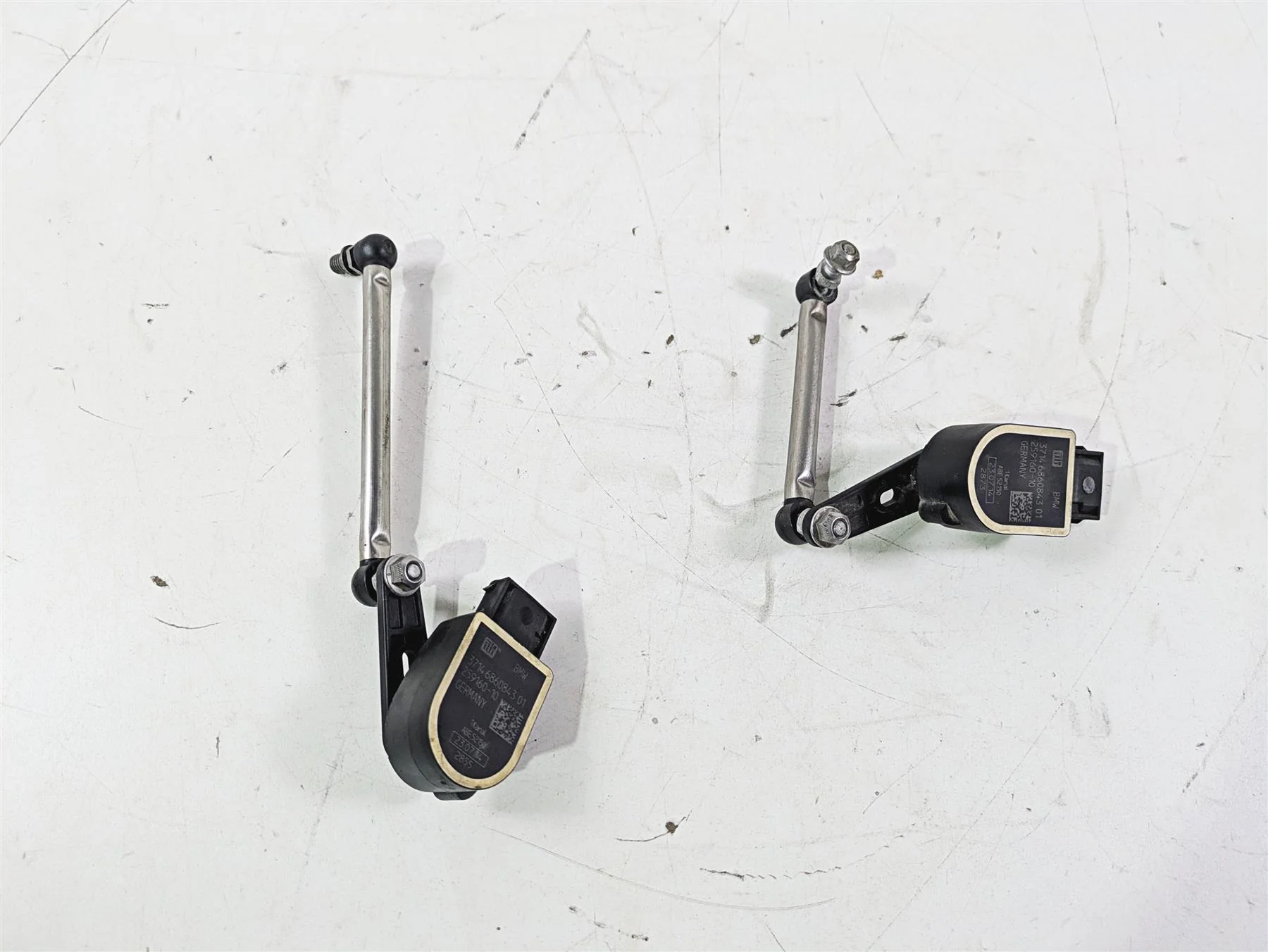 2015 BMW K1600 GT K48 Bike Height Lever Sensor Set 37146860843
