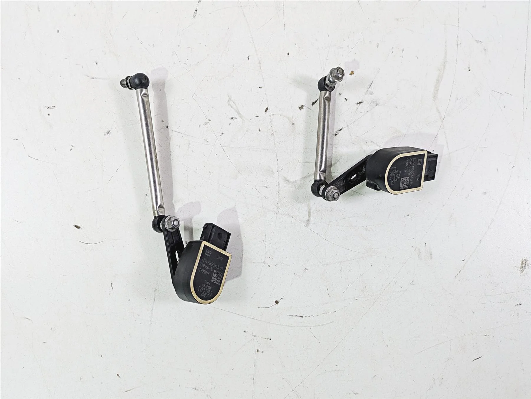 2015 BMW K1600 GT K48 Bike Height Lever Sensor Set 37146860843 - Image 3