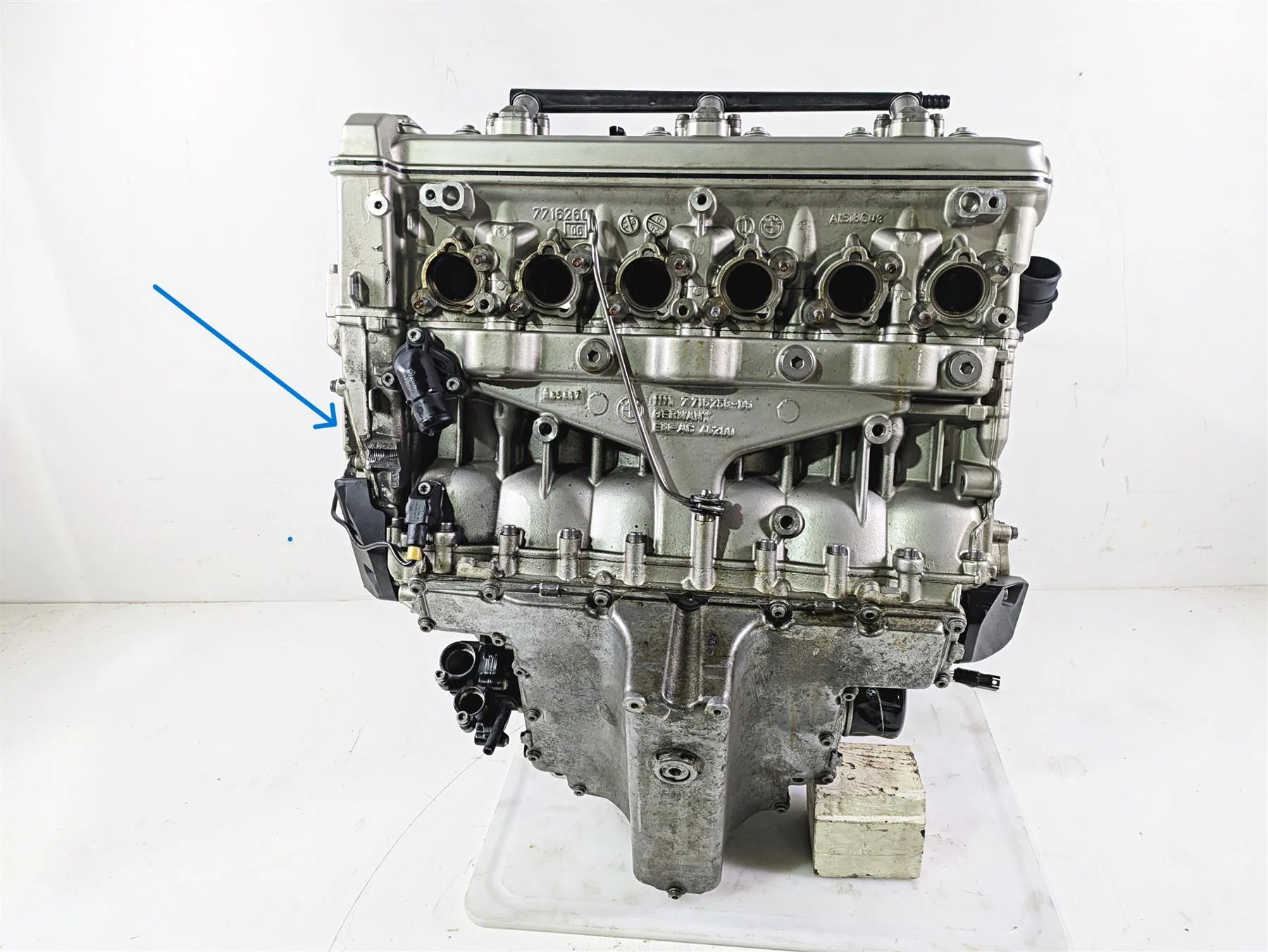 2015 BMW K1600 GT K48 Engine Motor Transmission Compression Tested 11008564612