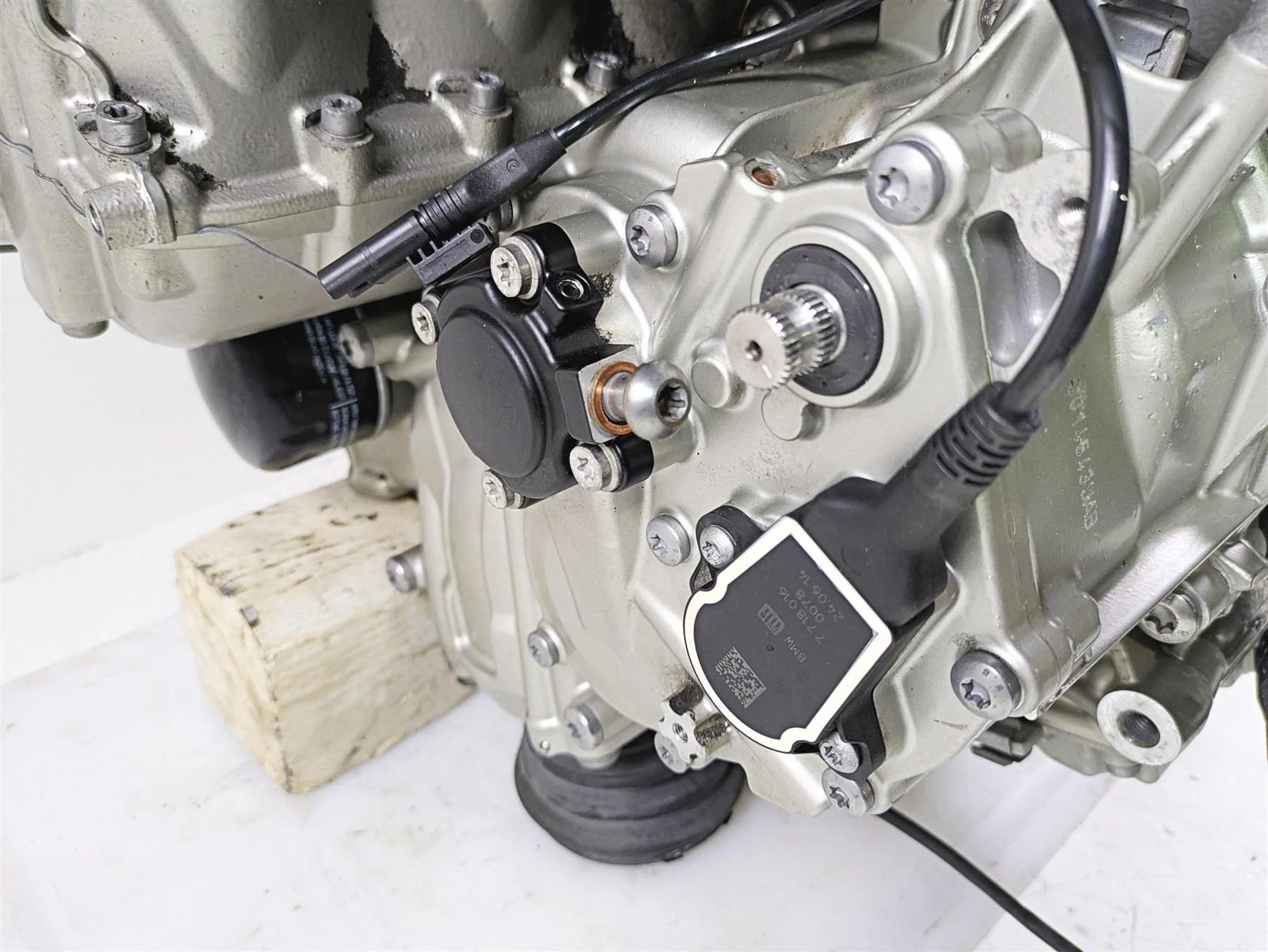2015 BMW K1600 GT K48 Engine Motor Transmission Compression Tested 11008564612 - Image 10