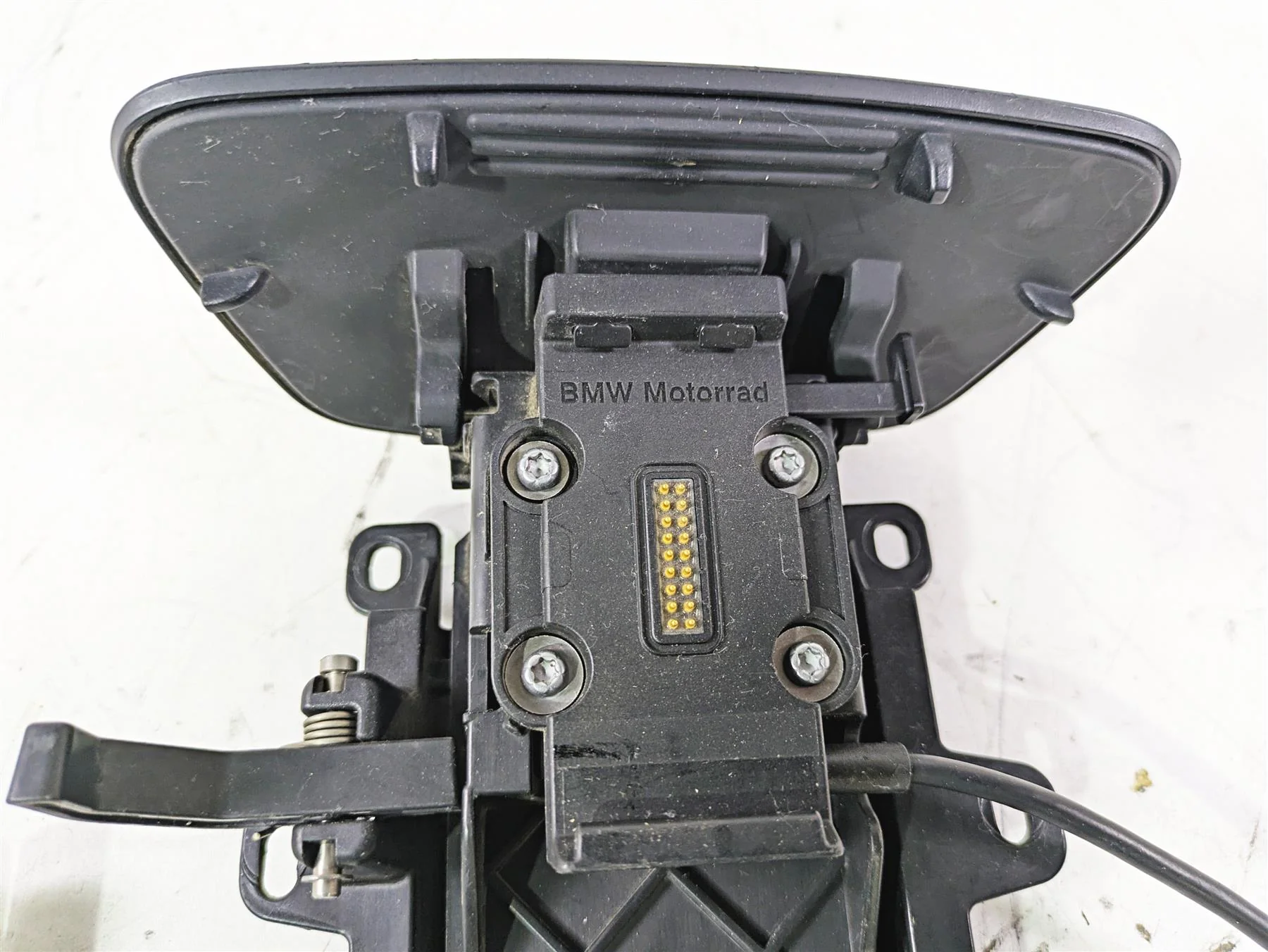 2015 BMW K1600 GT K48 Gps Navigation Housing & Mount Carrier Set 46637724088 - Image 3