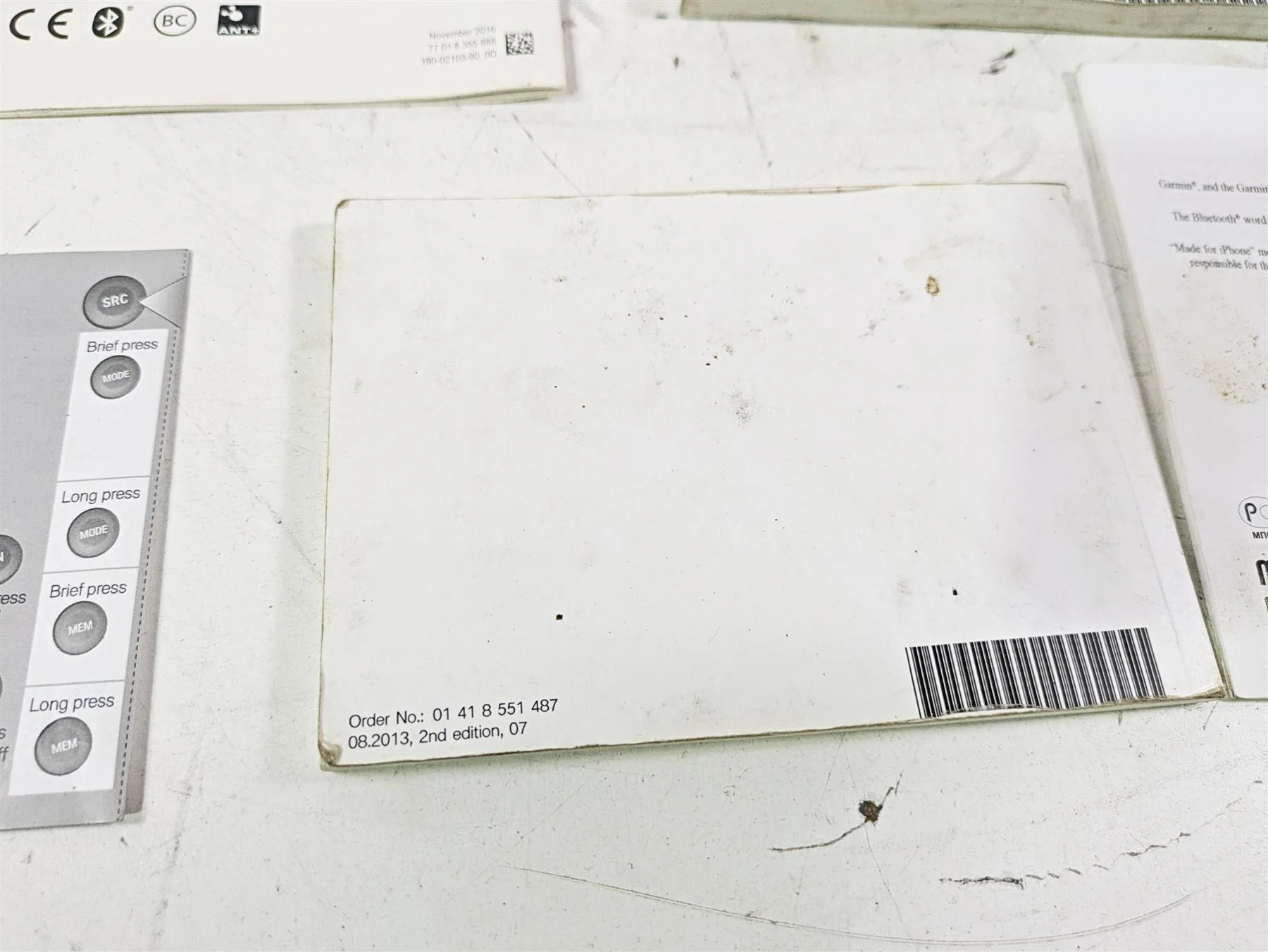 2015 BMW K1600 GT K48 Owners Manual & Repair Guides 01418557007 - Image 11