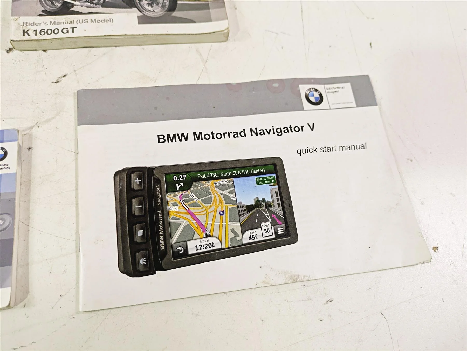 2015 BMW K1600 GT K48 Owners Manual & Repair Guides 01418557007 - Image 4