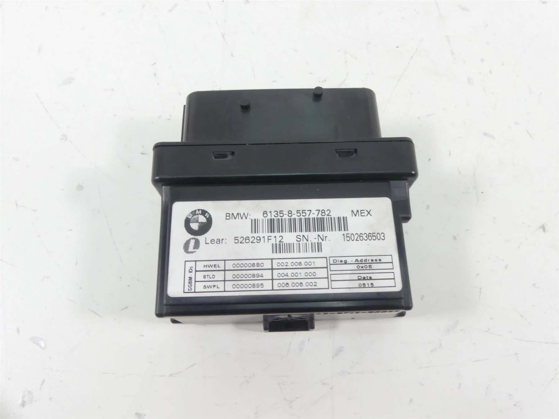 2015 BMW K1600GT K48 Base Satellite Control Module Unit 61358557782