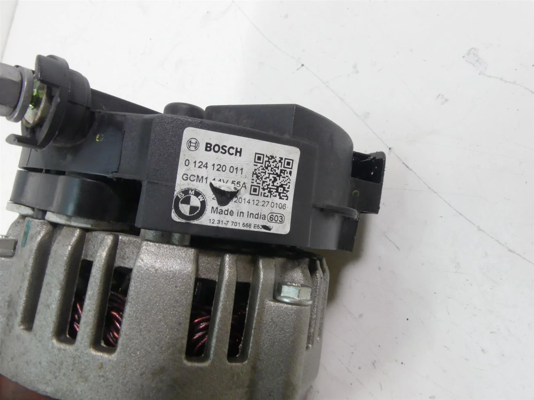 2015 BMW K1600GT K48 Bosch Alternator Generator Magneto 55A 12317701566 - Image 5