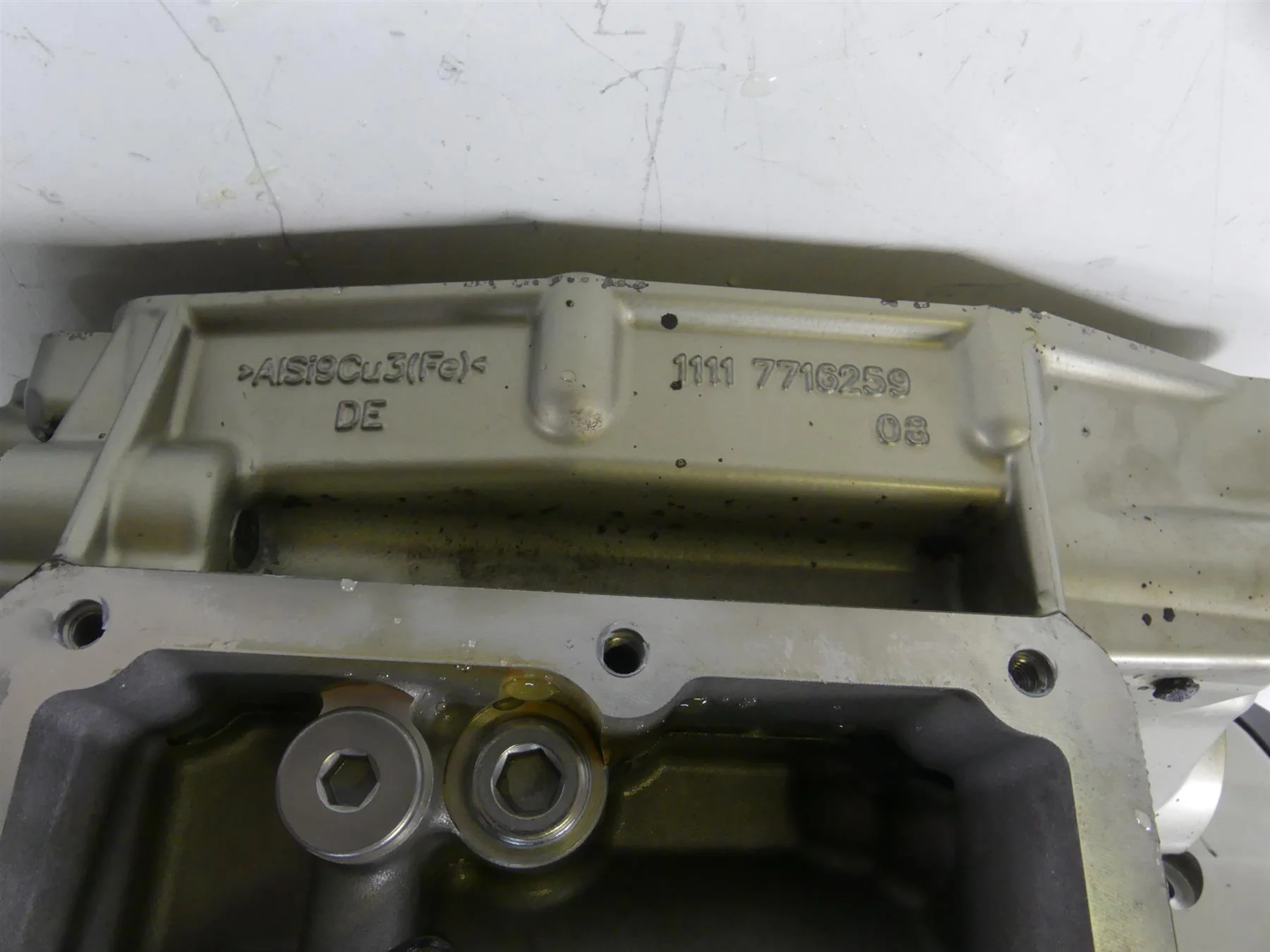 2015 BMW K1600GT K48 Engine Motor Housing Case Set 11117716259 - Image 5
