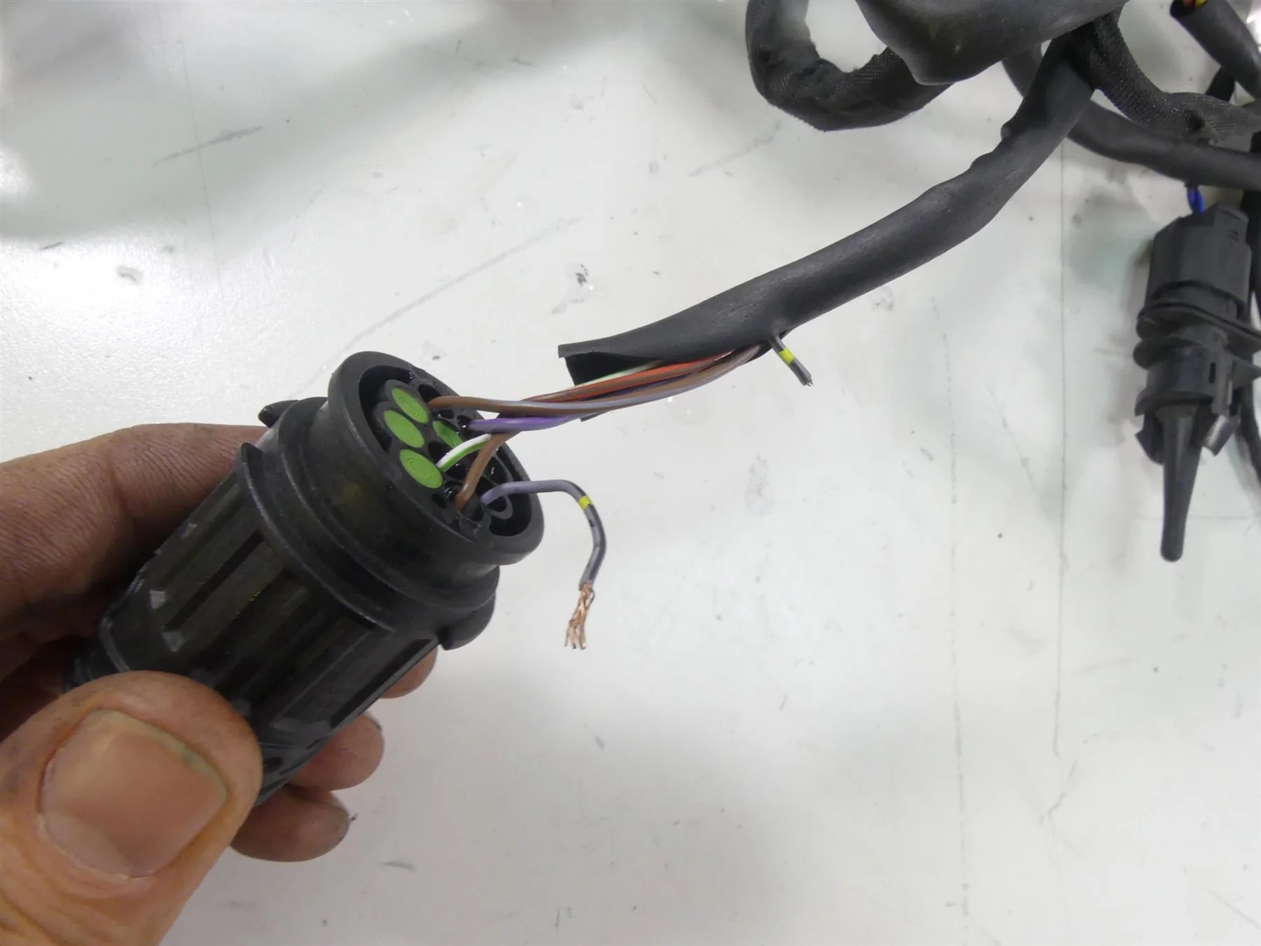 2015 BMW K1600GT K48 Main & Engine Wiring Harness Loom - Read 61118551525 - Image 4