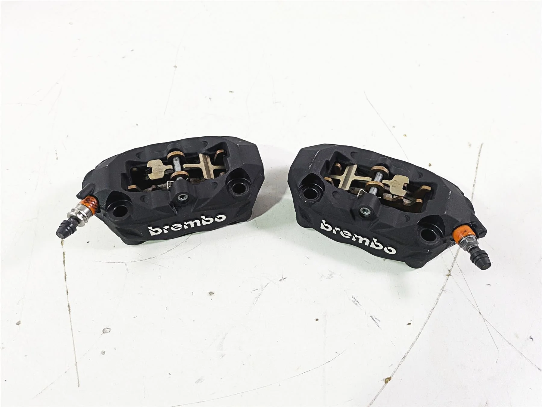 2015 BMW R nineT K21 Brembo Front Brake Caliper Set 100mm - 591 Mi 34118535161 - Image 12