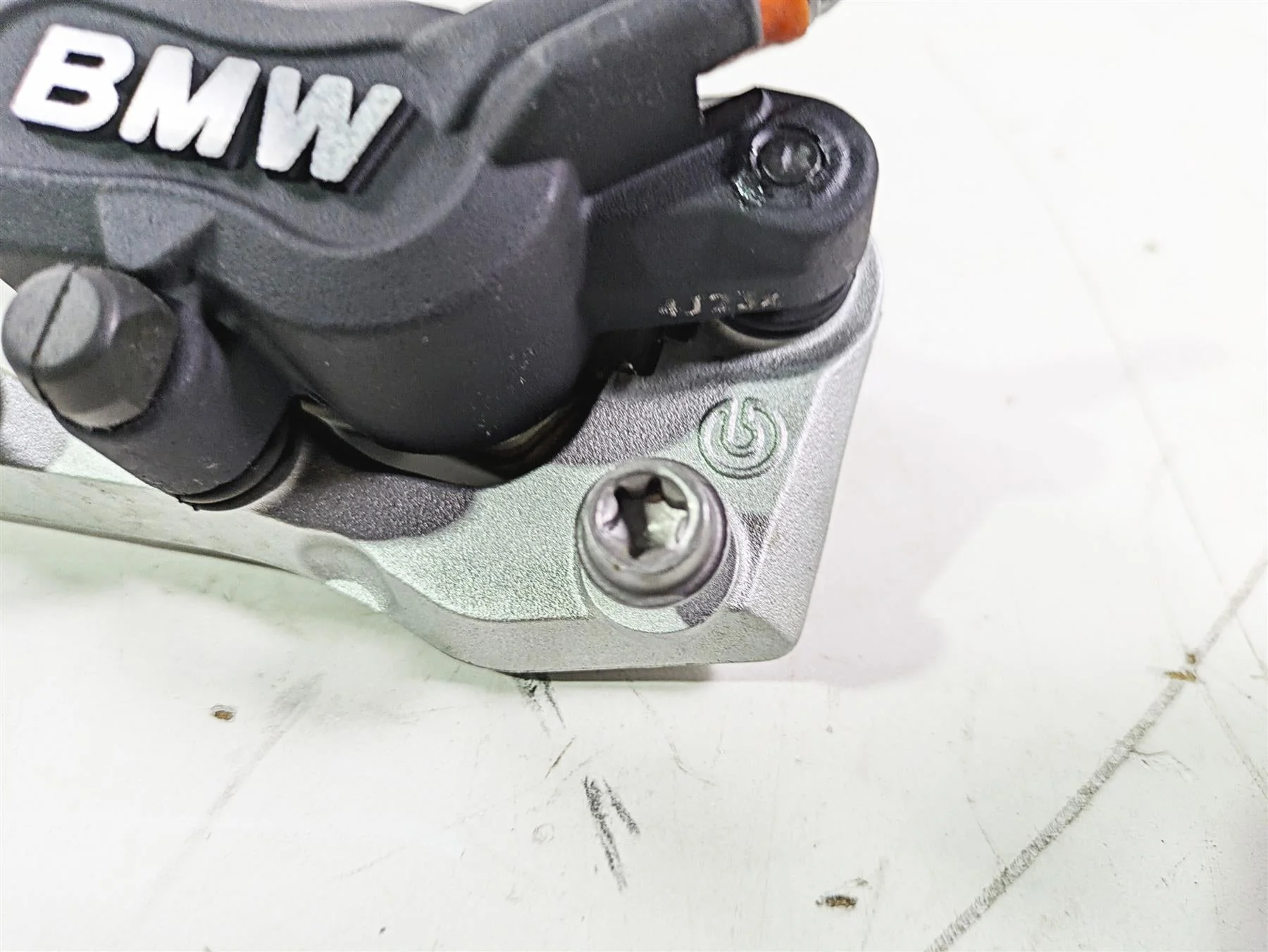 2015 BMW R nineT K21 Brembo Rear Brake Caliper + Mount - 591 Mi Only 34217664103 - Image 6