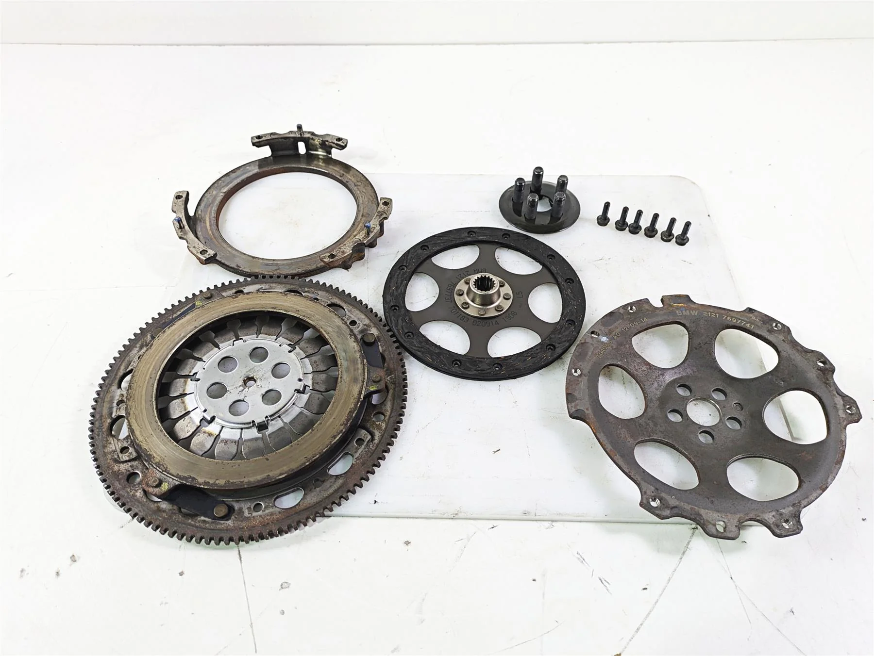 2015 BMW R nineT K21 Friction Clutch Pressure Plate Disc Set 591 Mi 21217697737