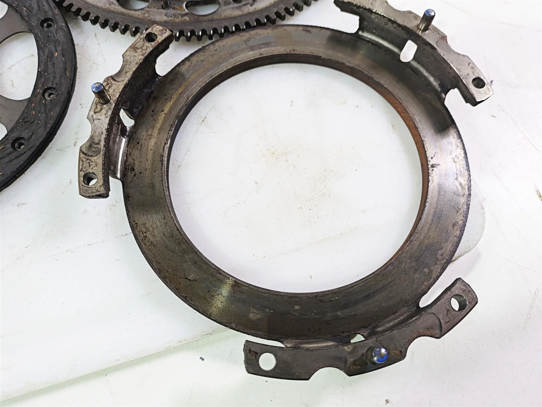 2015 BMW R nineT K21 Friction Clutch Pressure Plate Disc Set 591 Mi 21217697737 - Image 4