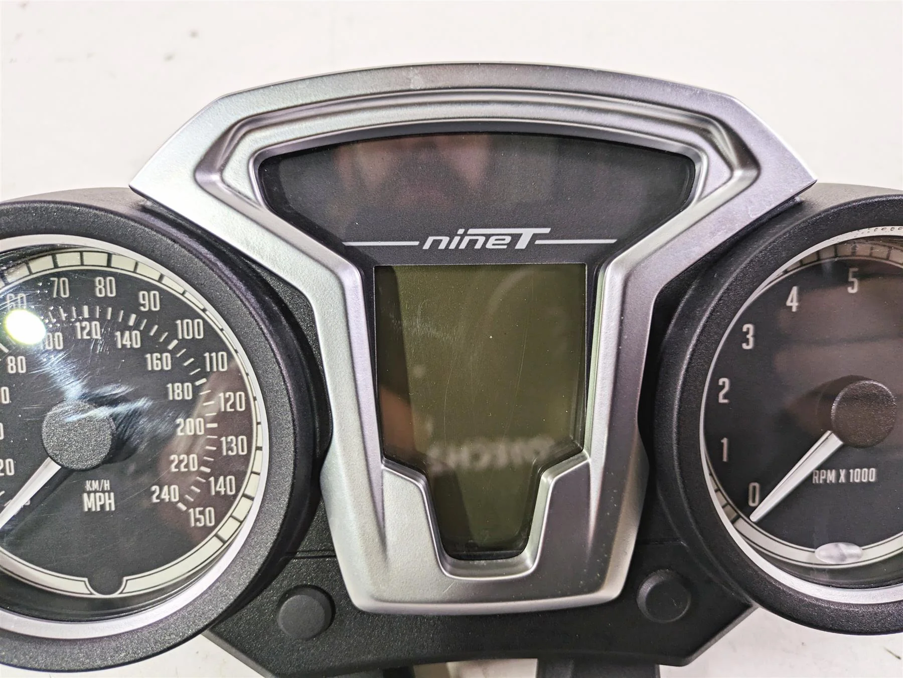 2015 BMW R nineT K21 Speedometer Gauges Instrument 591Miles 62118554832 - Image 4