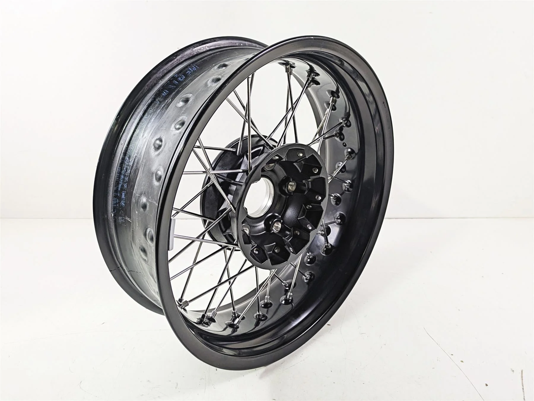 2015 BMW R nineT K21 Straight 17x5.5 Rear Wheel Rim 36318546290 36318528878 - Image 12