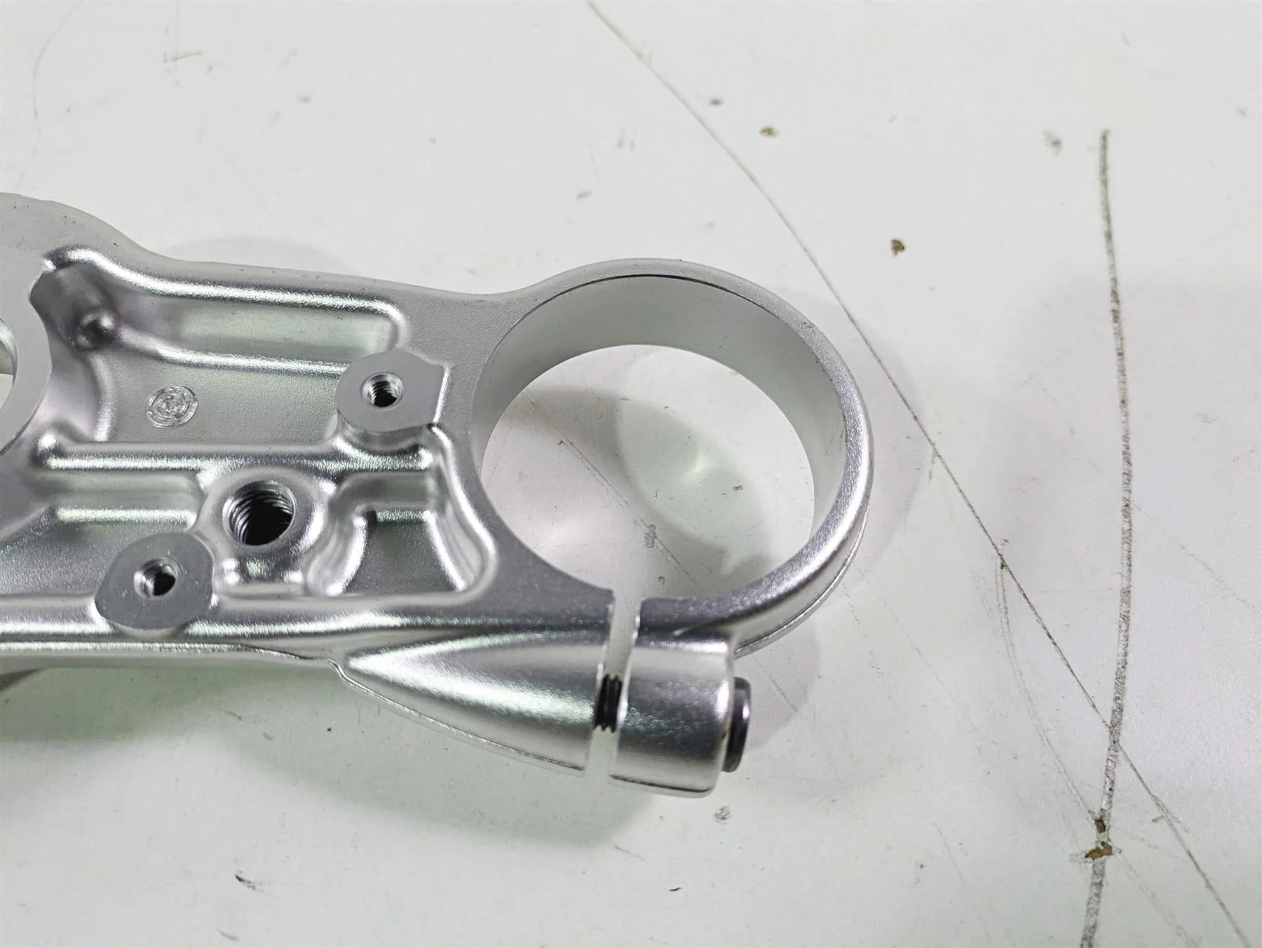 2015 BMW R nineT K21 Upper Triple Tree Steering Clamp 31428538052 - Image 10