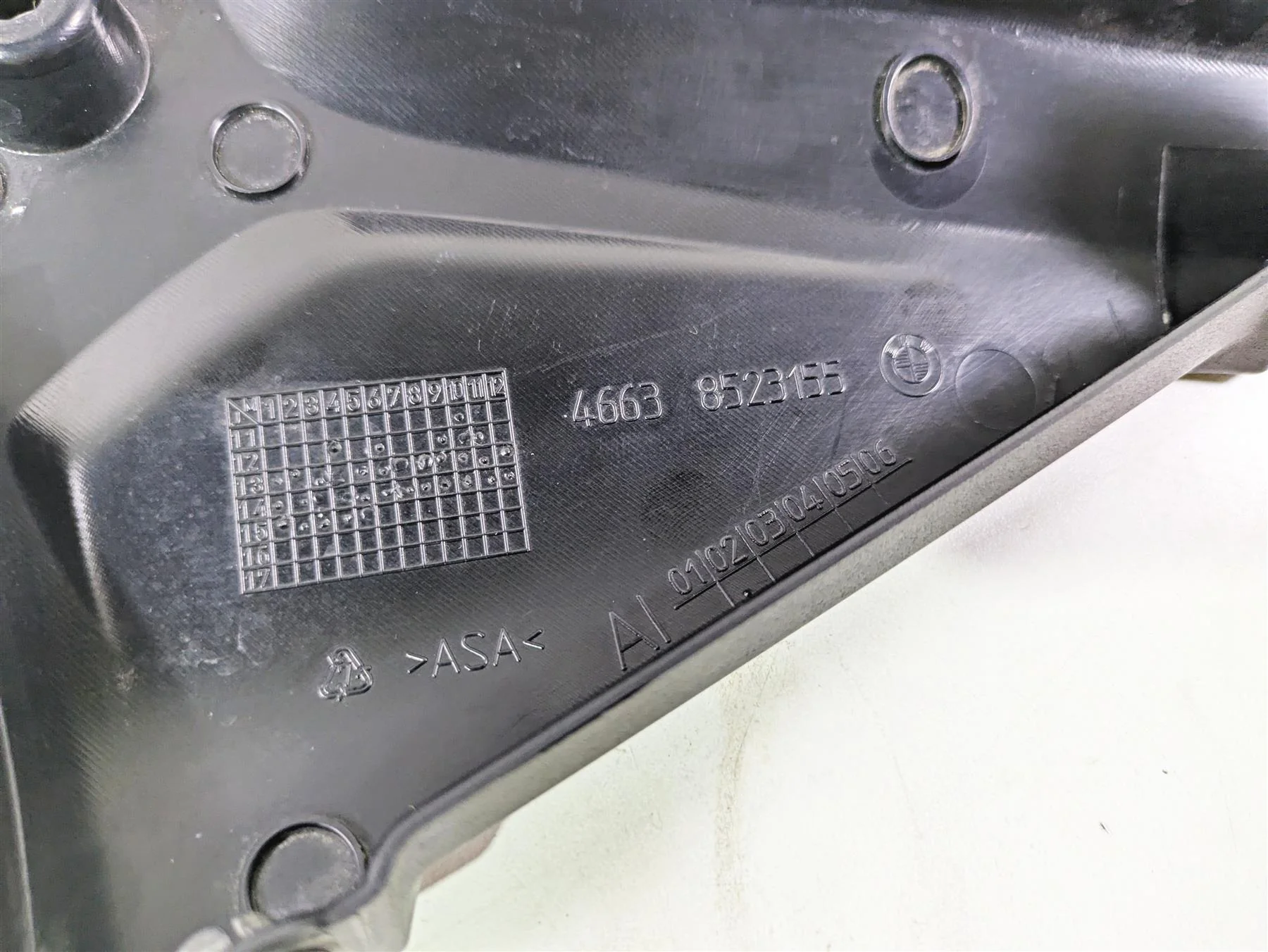 2015 BMW R1200 GS Adv K51 Battery Side Cover Fairing Set 46638523155 46638523156 - Image 11