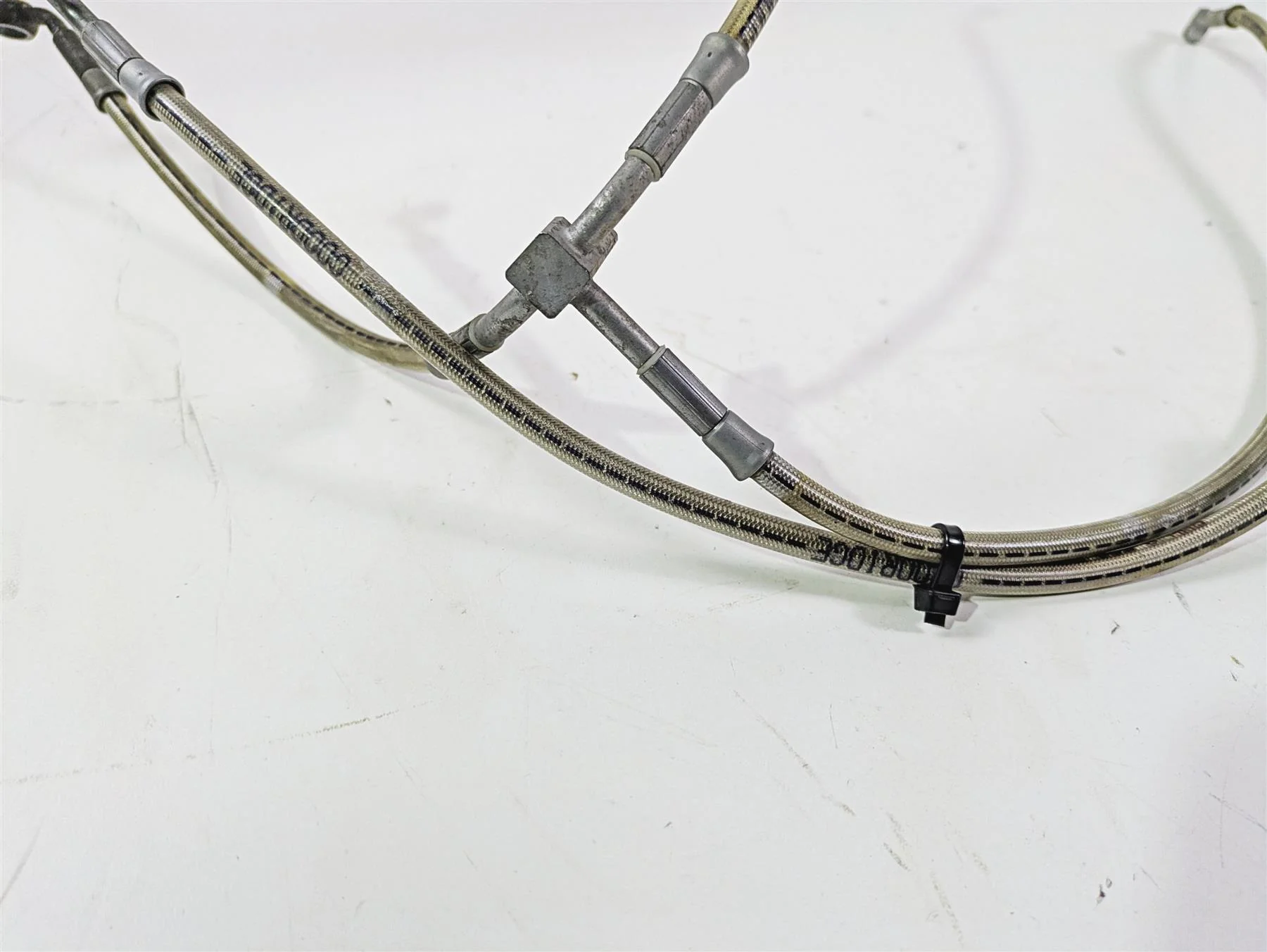 2015 BMW R1200 GS Adv K51 Front Abs Brake Line Set 34328526553 34328526552 - Image 11