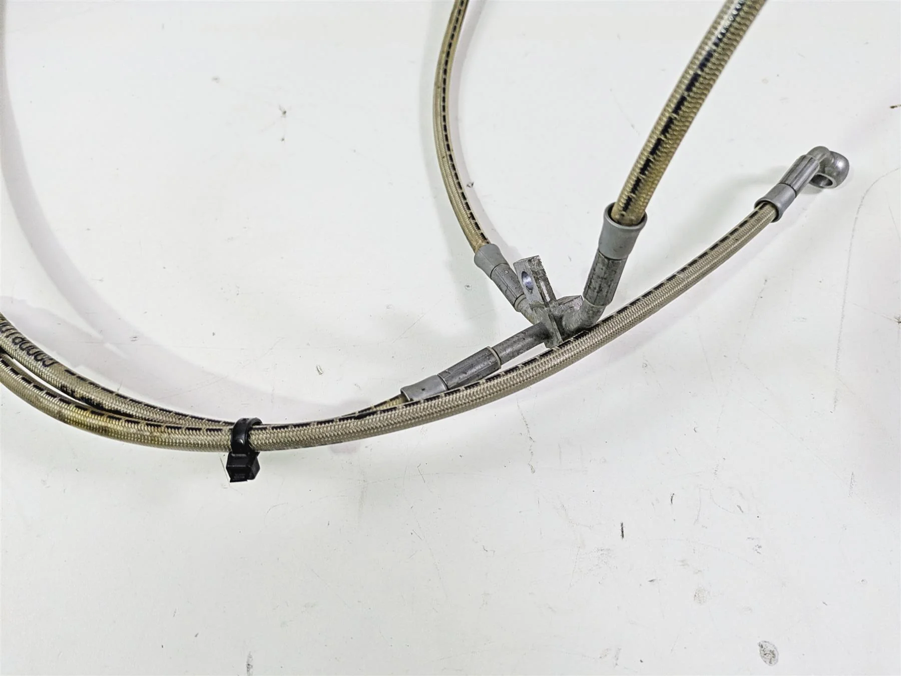2015 BMW R1200 GS Adv K51 Front Abs Brake Line Set 34328526553 34328526552 - Image 2