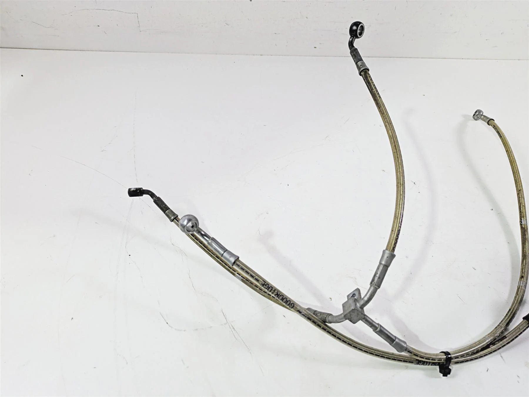 2015 BMW R1200 GS Adv K51 Front Abs Brake Line Set 34328526553 34328526552 - Image 8
