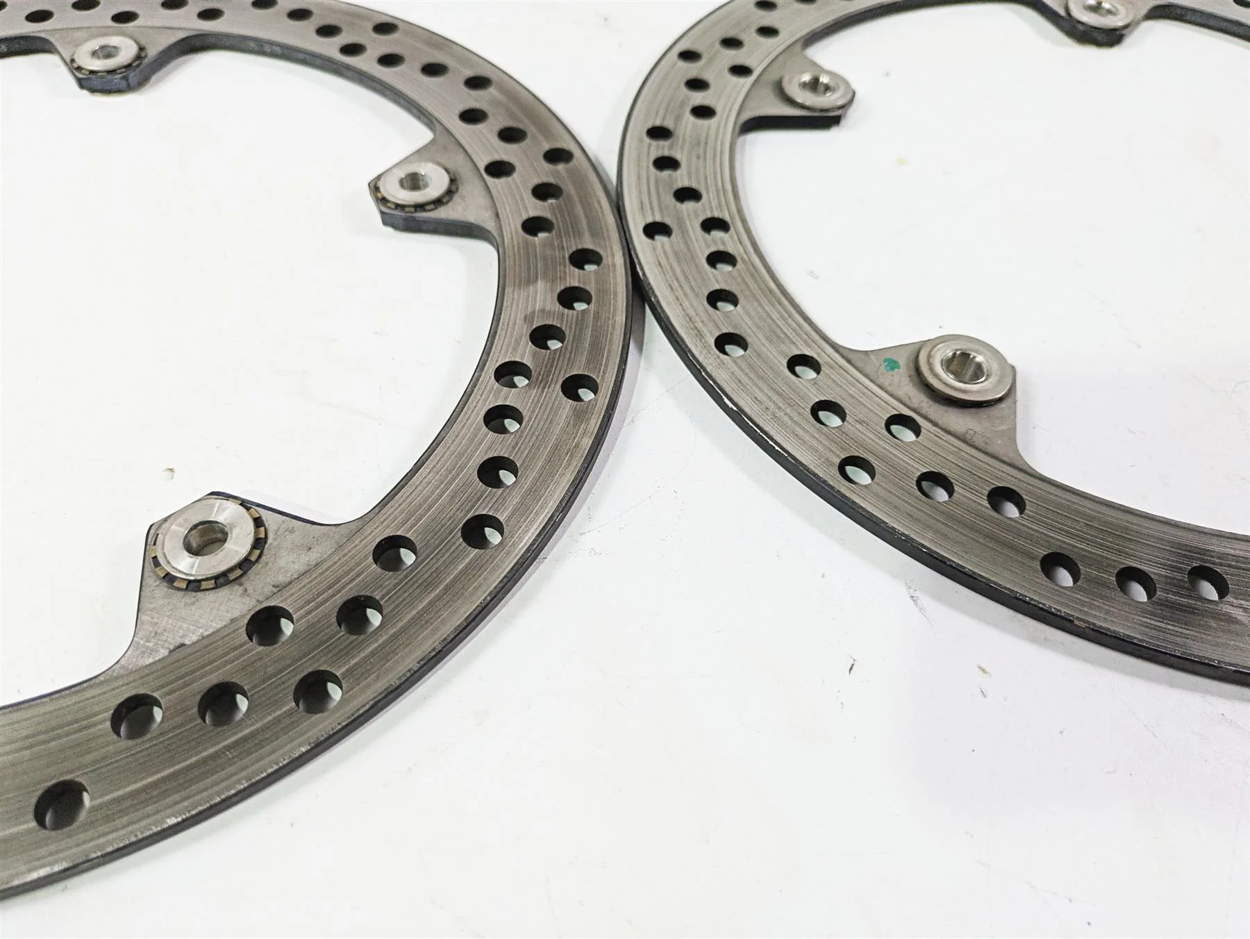 2015 BMW R1200 GS Adv K51 Front Brake Disc Rotor Set 305mm 34118526566 - Image 12