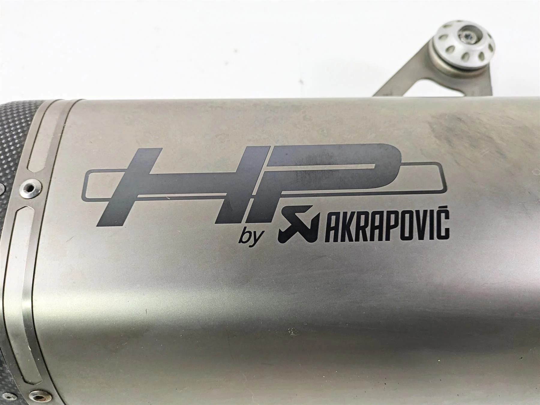 2015 BMW R1200GS Adv K51 Akrapovic Titanium Exhaust Pipe Muffler HP 77118533744 - Image 3