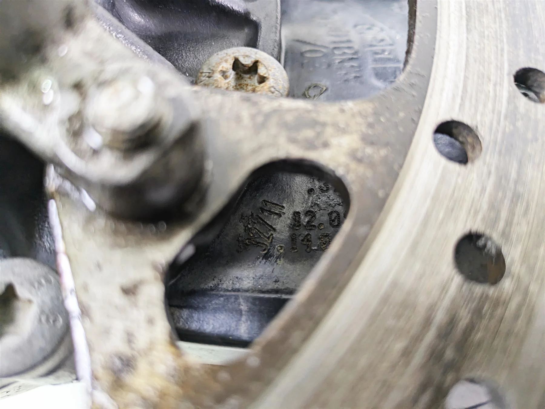 2015 BMW R1200GS Adv K51 Differential Drive Shaft Swingarm 32:11 33748536077 - Image 10
