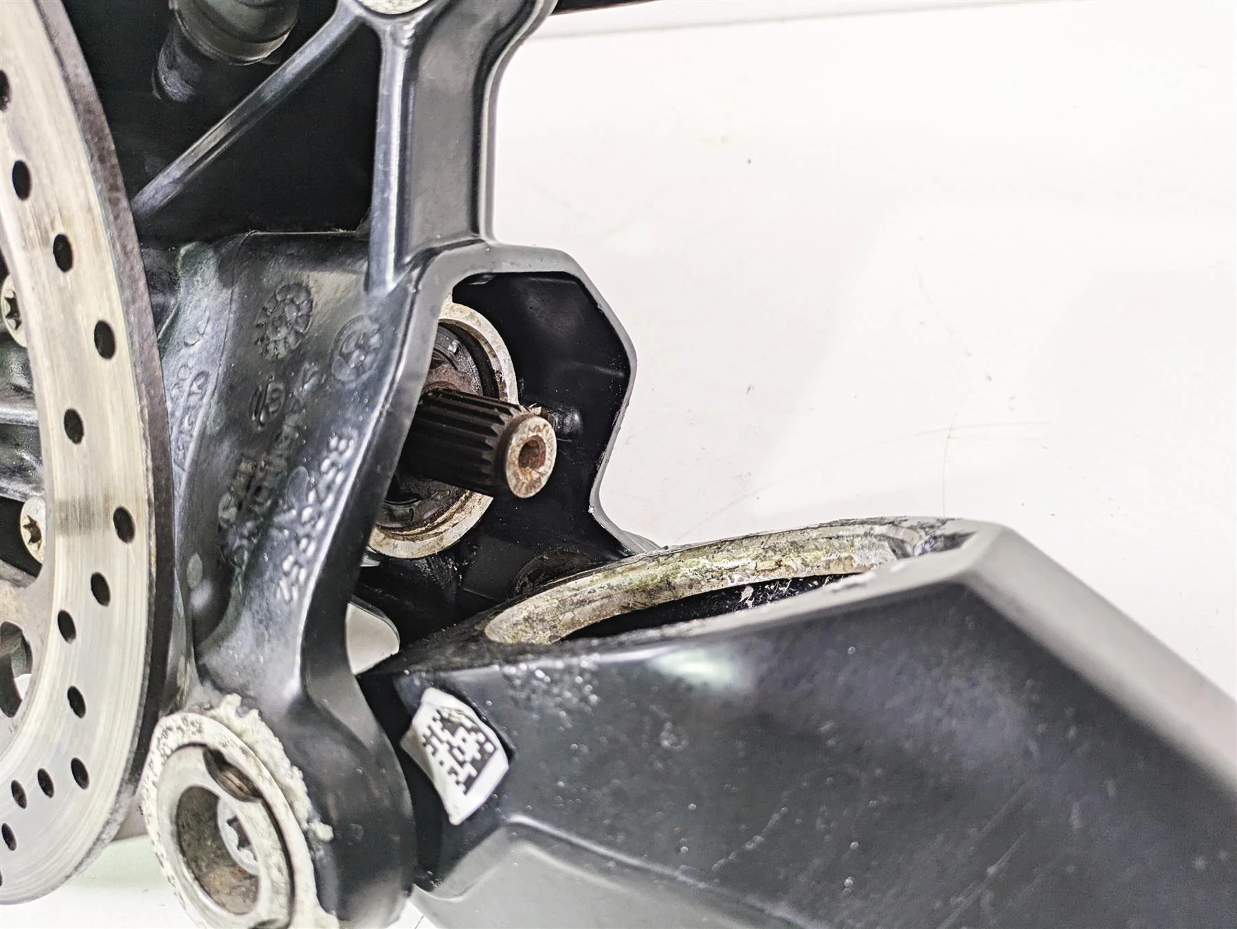 2015 BMW R1200GS Adv K51 Differential Drive Shaft Swingarm 32:11 33748536077 - Image 12