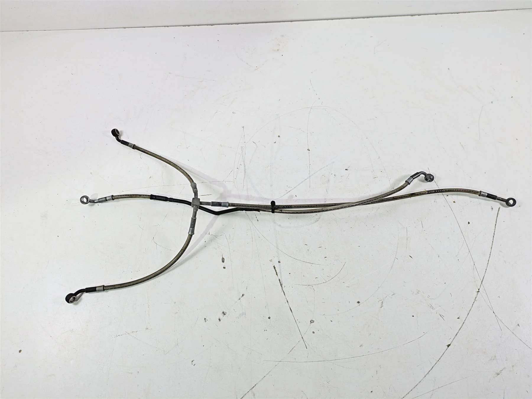 2015 BMW R1200GS Adv K51 Front Abs Brake Line Hose Set 34328526553 34328526552 - Image 5