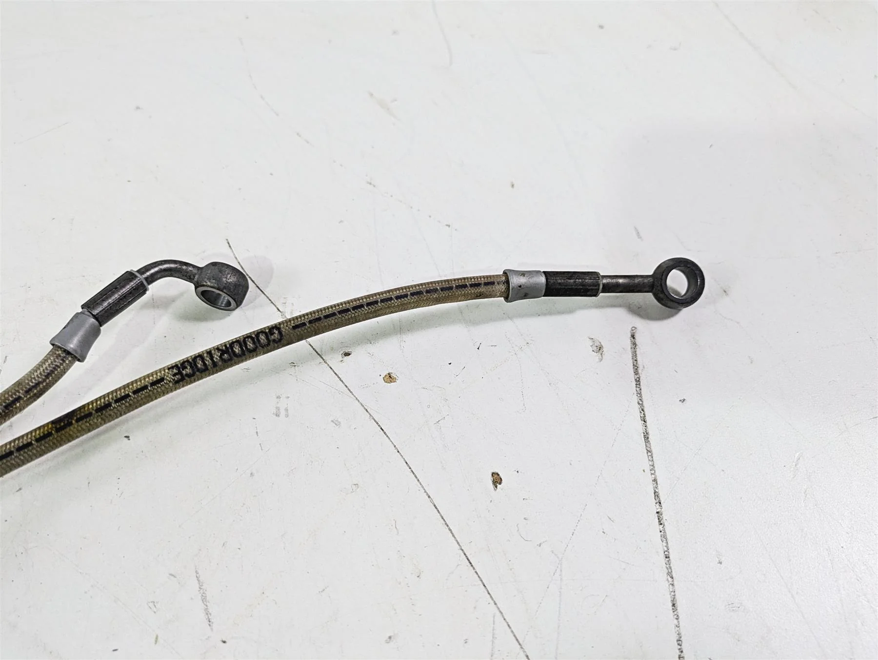 2015 BMW R1200GS Adv K51 Front Abs Brake Line Hose Set 34328526553 34328526552 - Image 9