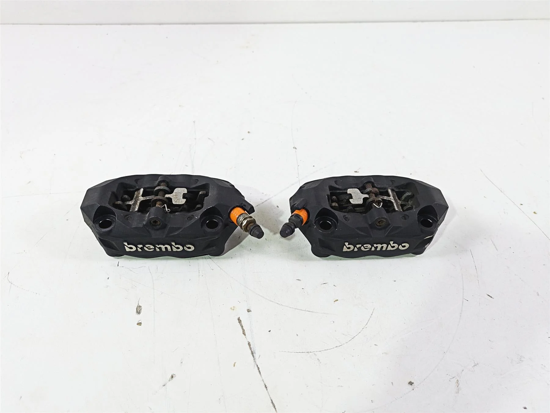 2015 BMW R1200GS Adv K51 Front Brake Caliper Set Brembo 100mm 34118556206