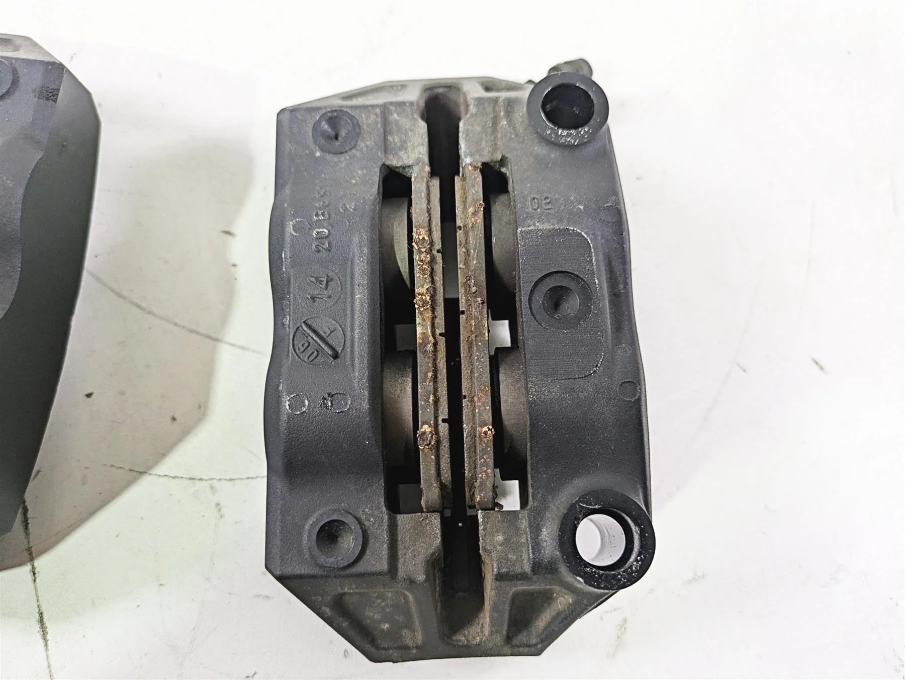 2015 BMW R1200GS Adv K51 Front Brake Caliper Set Brembo 100mm 34118556206 - Image 10