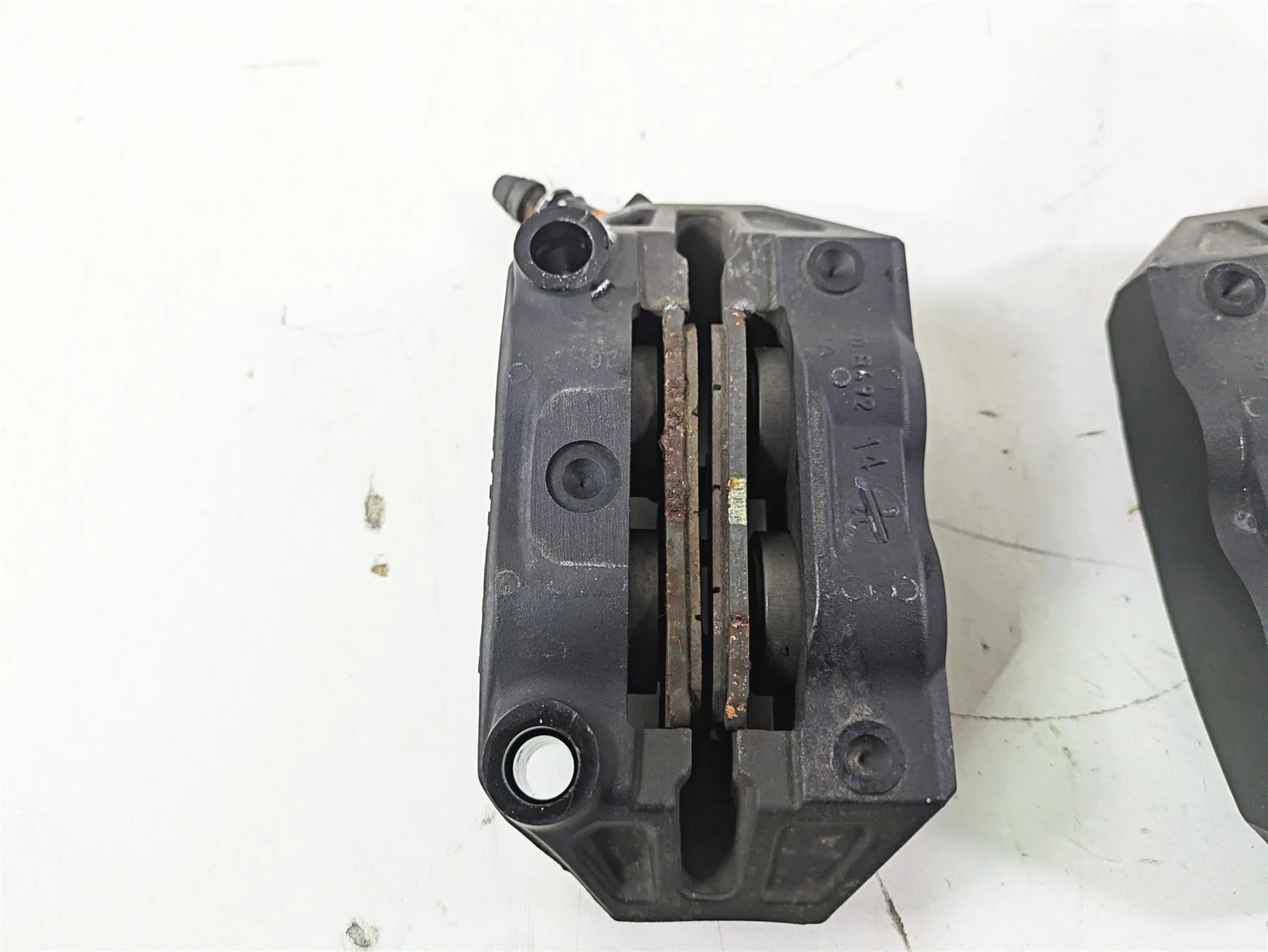 2015 BMW R1200GS Adv K51 Front Brake Caliper Set Brembo 100mm 34118556206 - Image 11