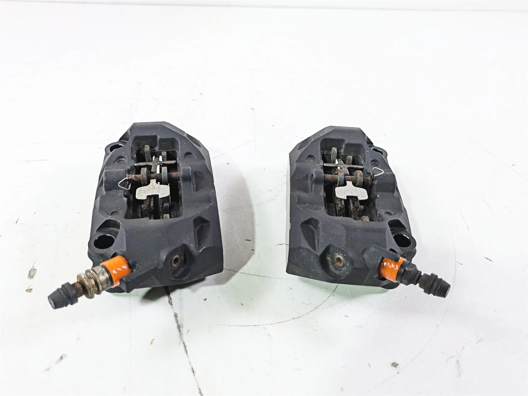 2015 BMW R1200GS Adv K51 Front Brake Caliper Set Brembo 100mm 34118556206 - Image 7