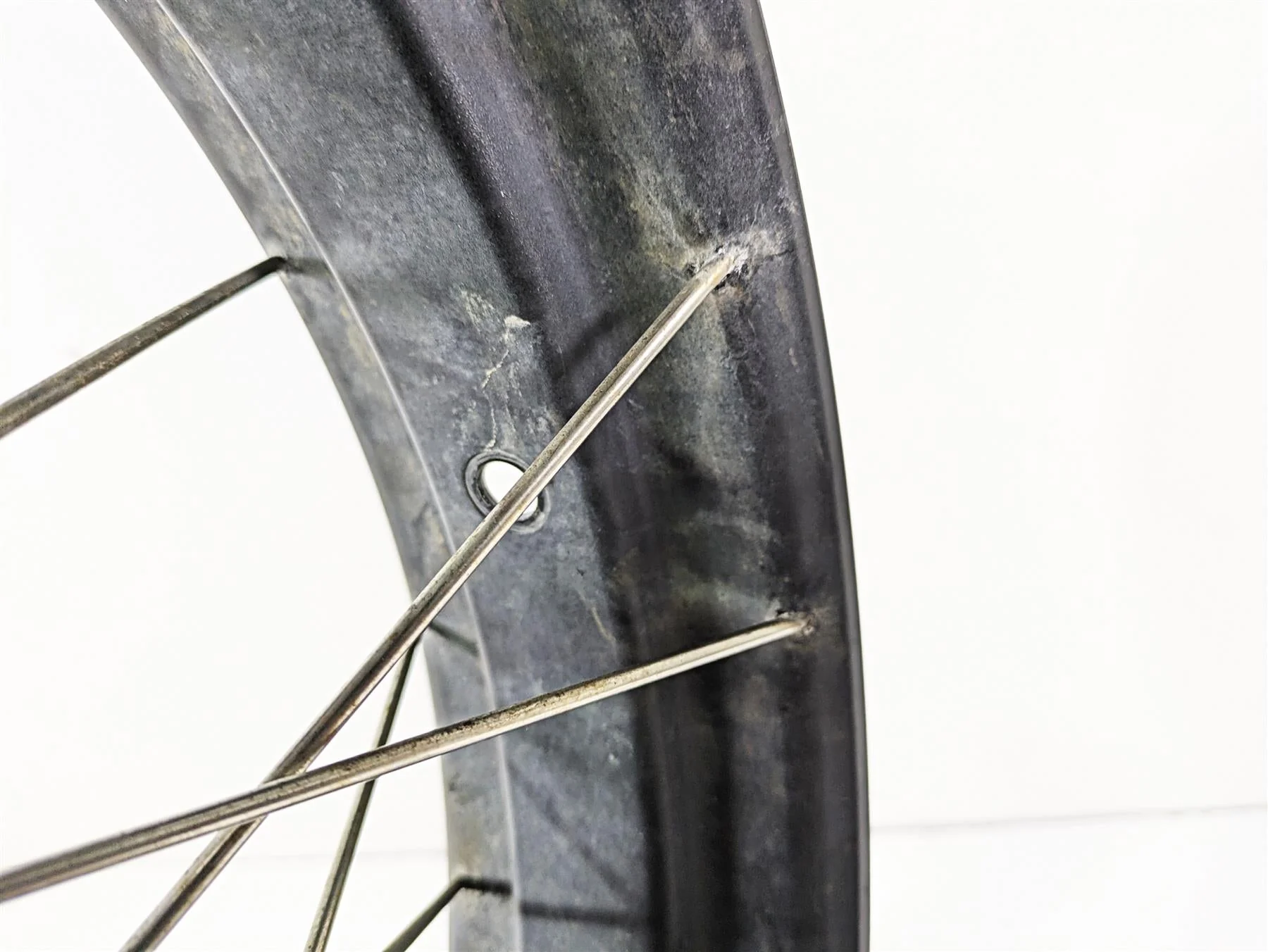 2015 BMW R1200GS Adv K51 GLM Front Wheel Rim Spoke 19x3 Wobble 36318528530 - Image 7