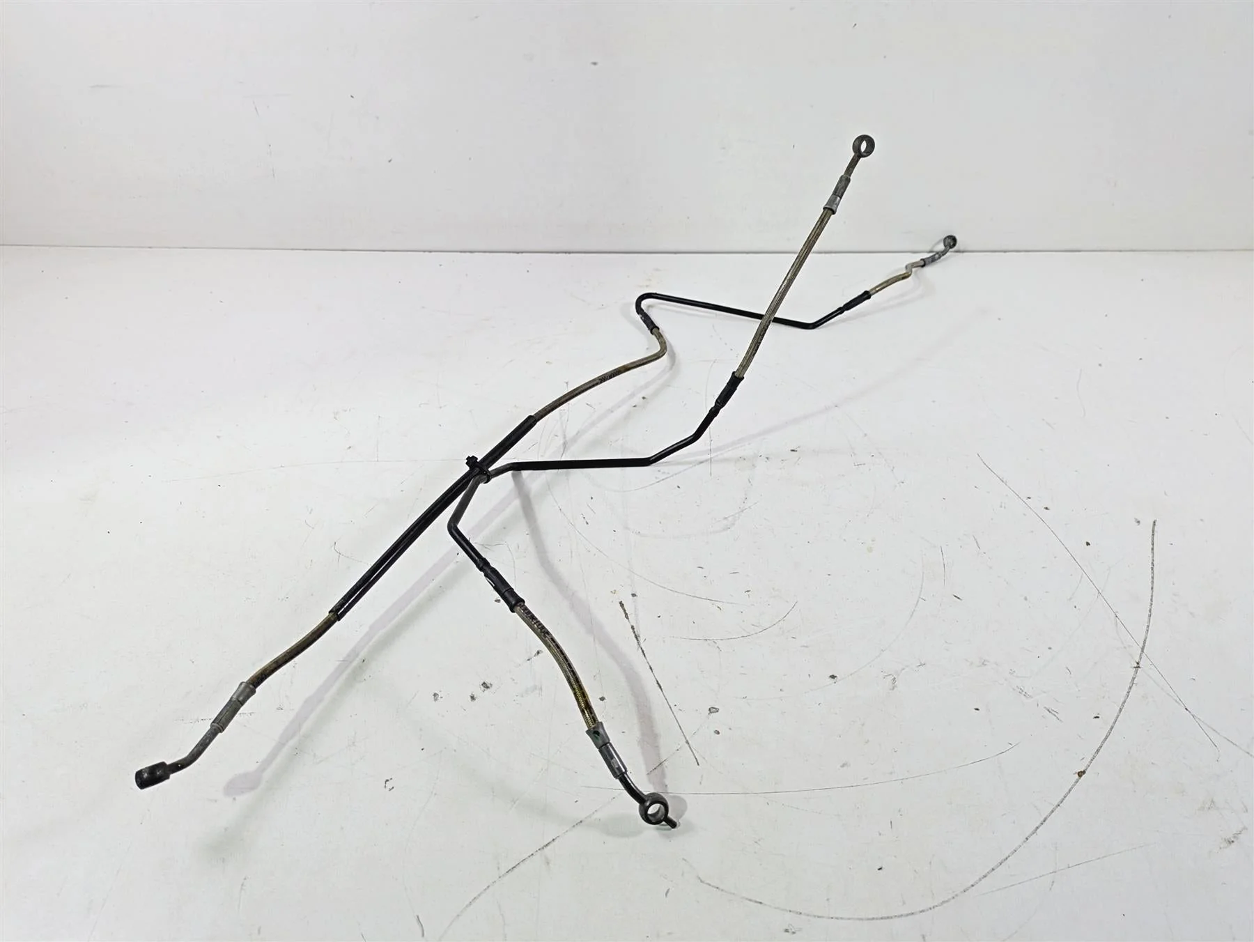 2015 BMW R1200GS Adv K51 Rear Abs Brake Line Hose Set 34328526555 34328526554 - Image 2