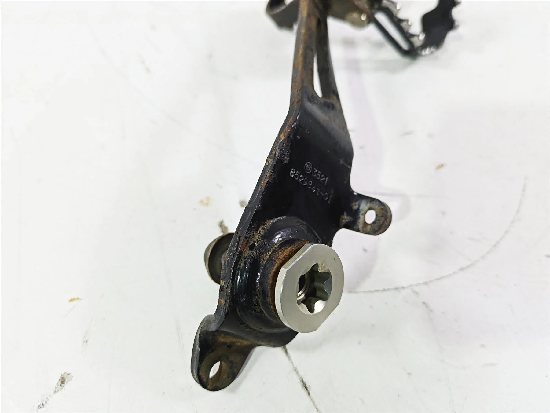 2015 BMW R1200GS Adv K51 Rear Brake Pedal Lever 35218529841 - Image 11