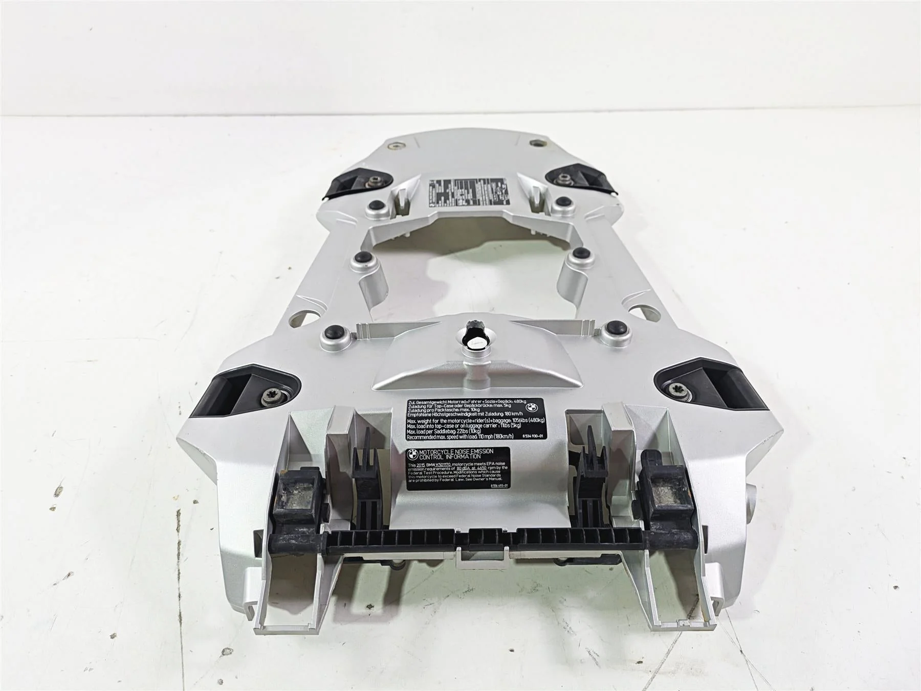 2015 BMW R1200GS Adv K51 Rear Carrier Luggage Rack 46628536970 - Image 2
