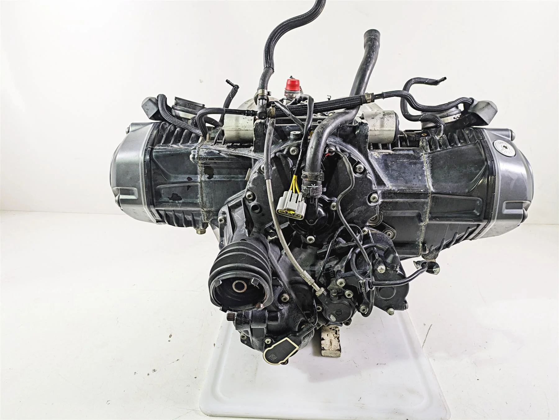 2015 BMW R1200GS Adv K51 Running Engine Motor 37K Black -Video 11008389100