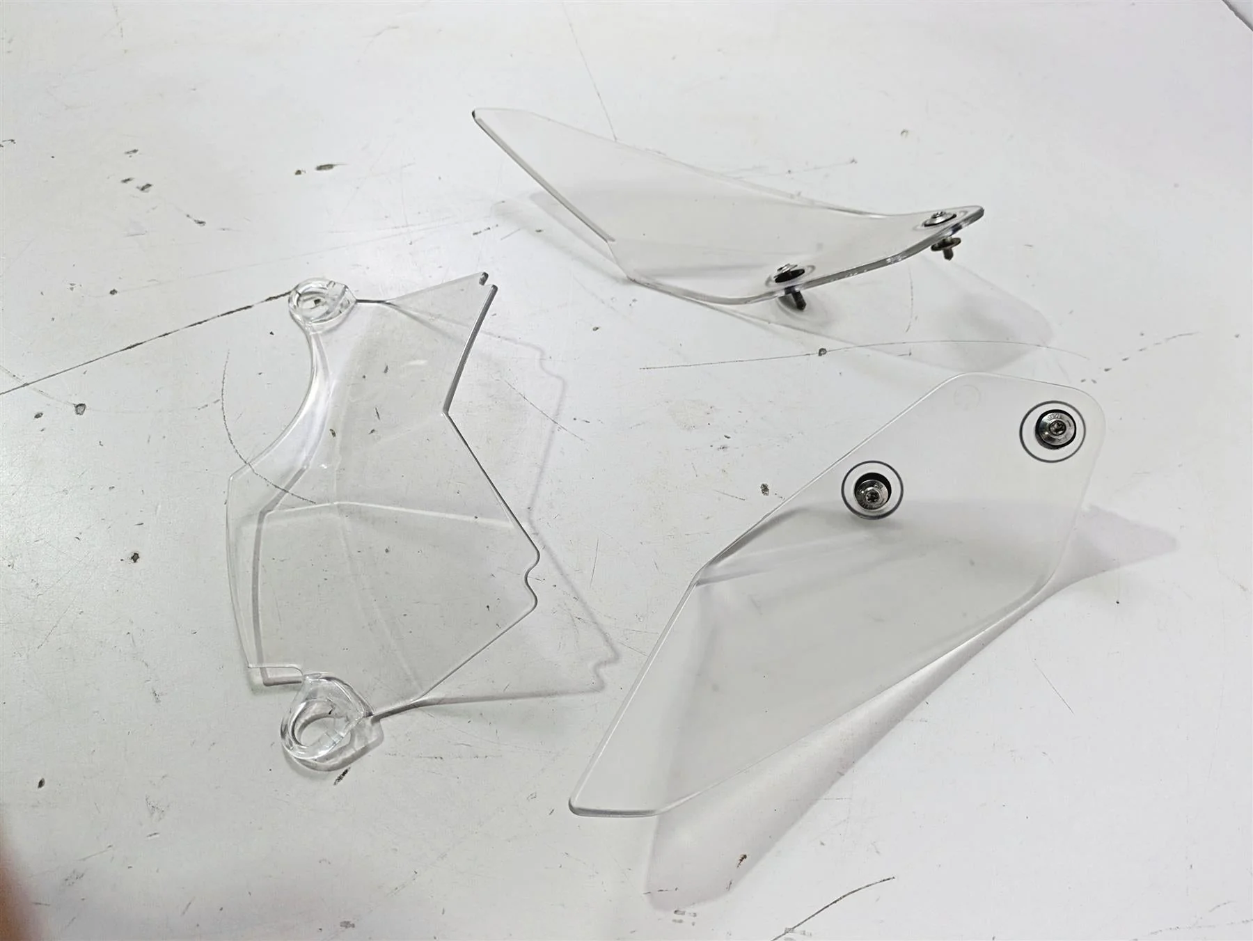 2015 BMW R1200GS Adv K51 Wind Deflector Set And Cockpit Middle Shield 8527716 - Image 4