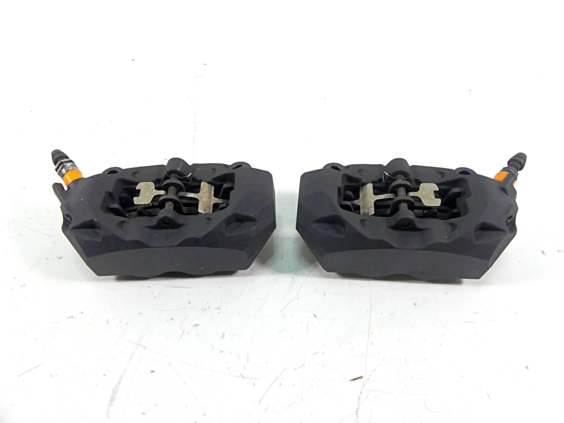 2015 BMW R1200GS GSW K50 Front Brembo Brake Caliper 100mm Set 34118556205 - Image 3