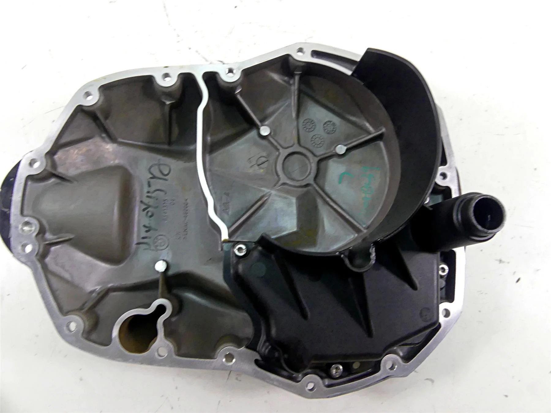 2015 BMW R1200GS GSW K50 Front Engine Aluminum Cover + Oil Tank 11148523960 - Image 6
