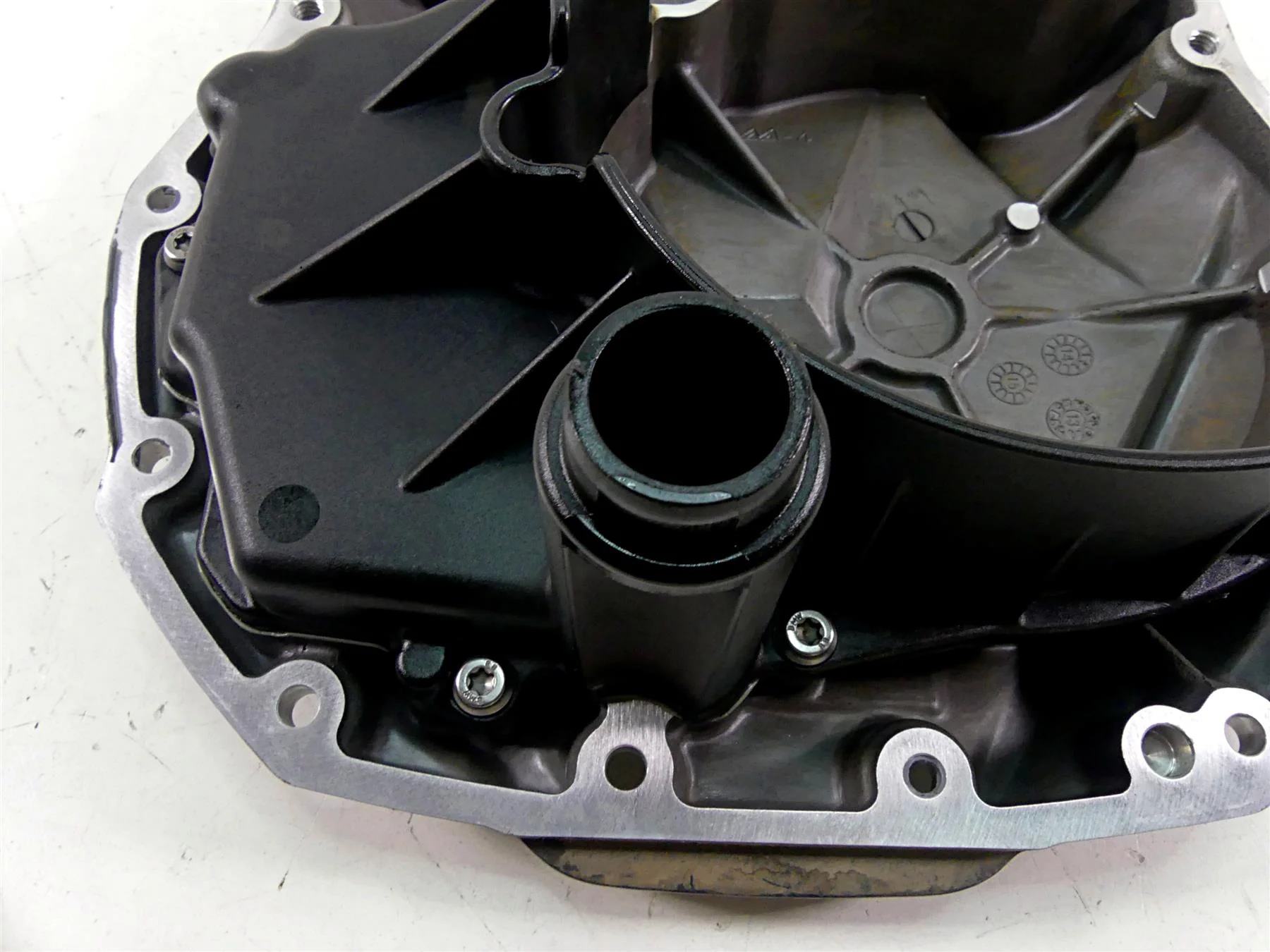 2015 BMW R1200GS GSW K50 Front Engine Aluminum Cover + Oil Tank 11148523960 - Image 8