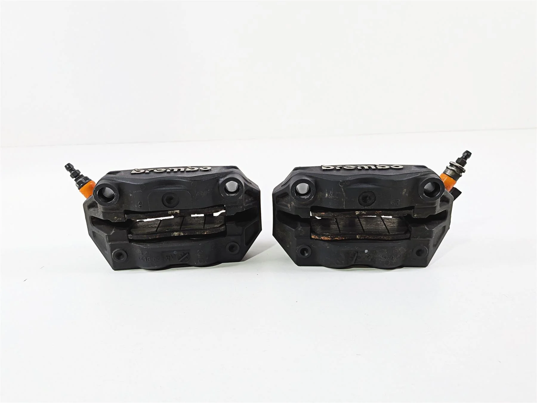 2015 BMW R1200GS  K50 Brembo 100mm Front Brake Calipers 34118556205 34118556206 - Image 7