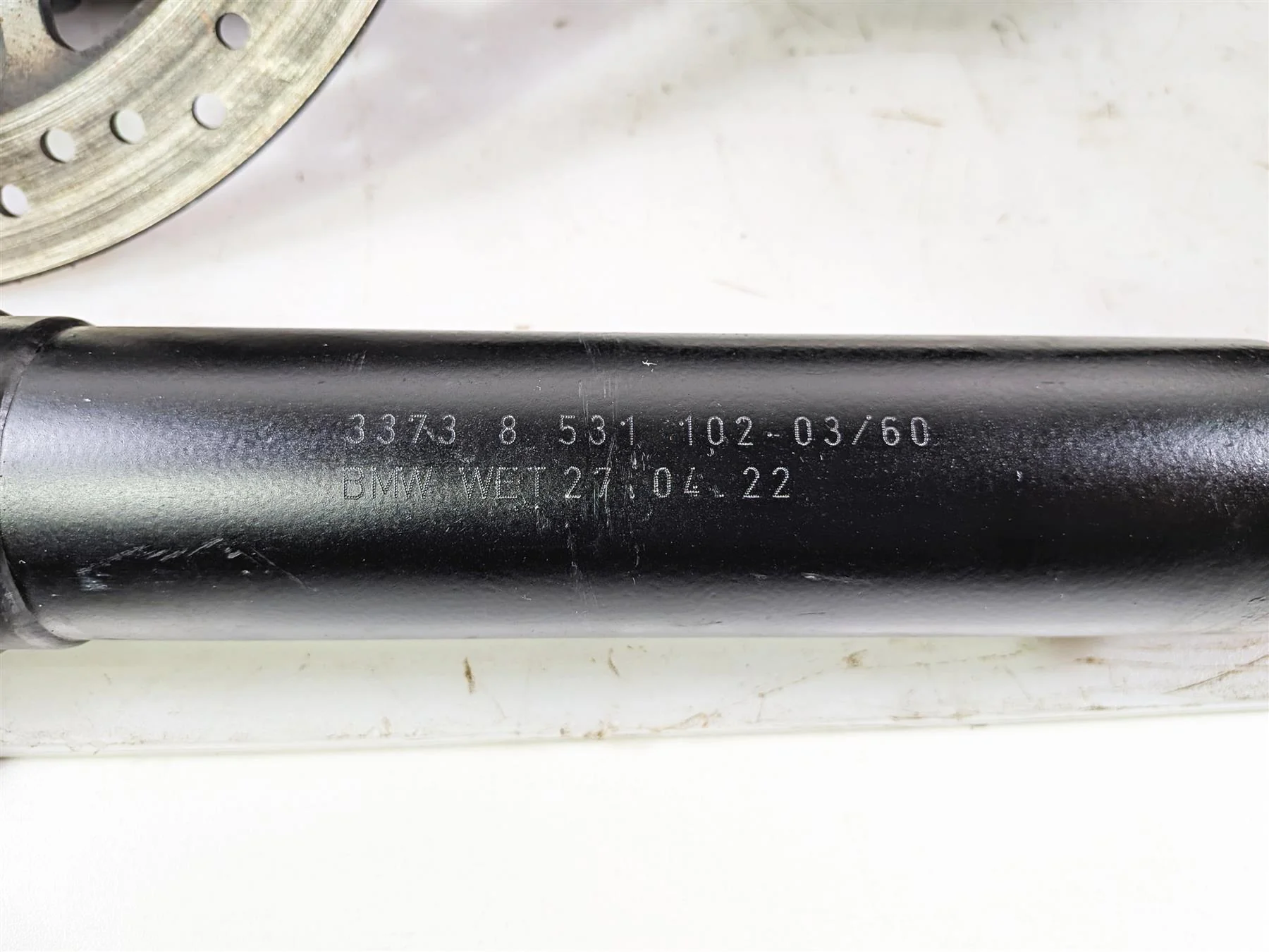 2015 BMW R1200GS  K50 Differential Drive Shaft I=32:11=2,91 33748394282 - Image 2